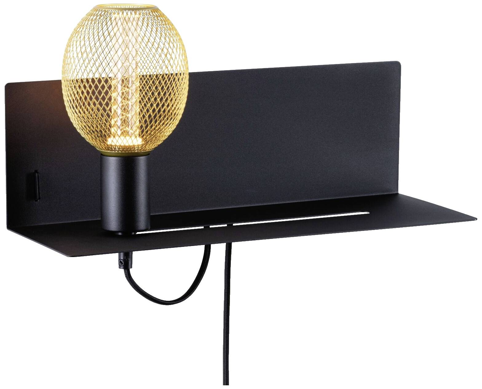 Paulmann 96775 Wandleuchte E27 Schwarz (matt)