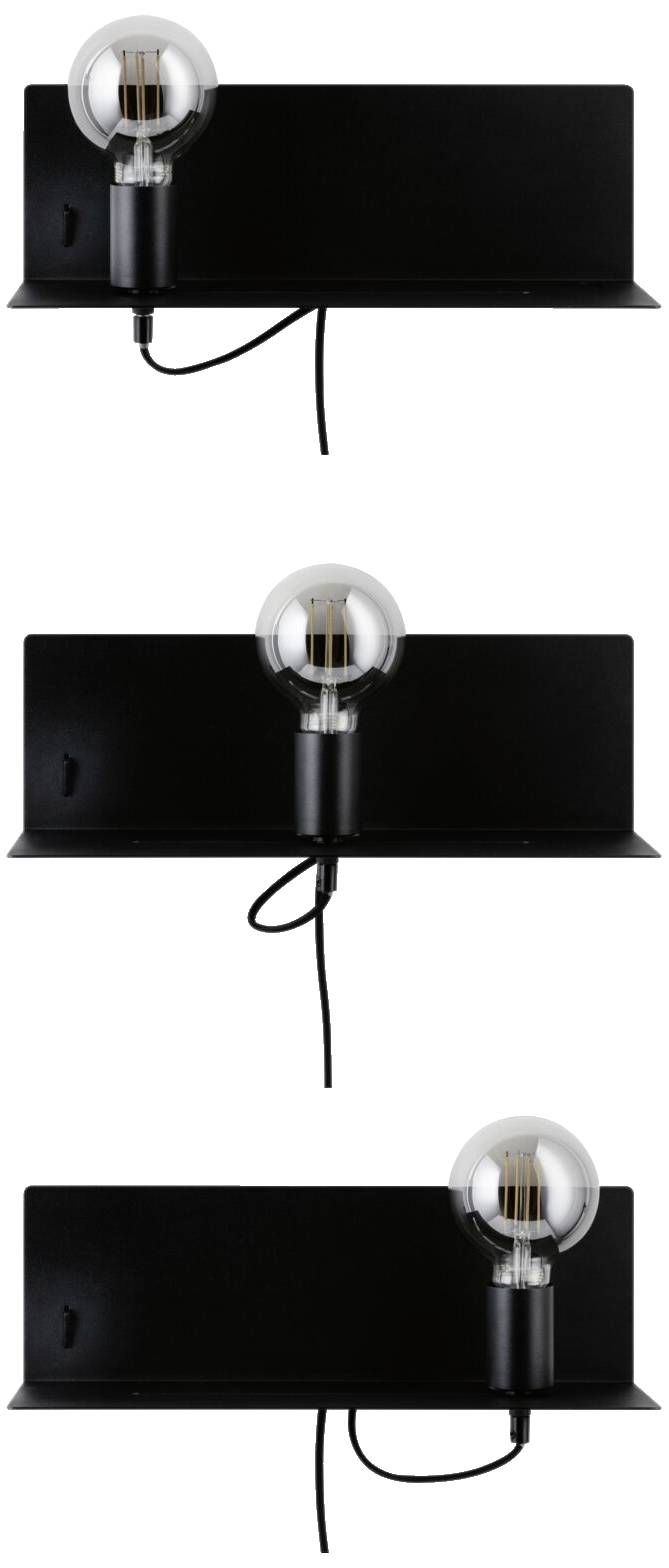 Paulmann 96775 Wandleuchte E27 Schwarz (matt)