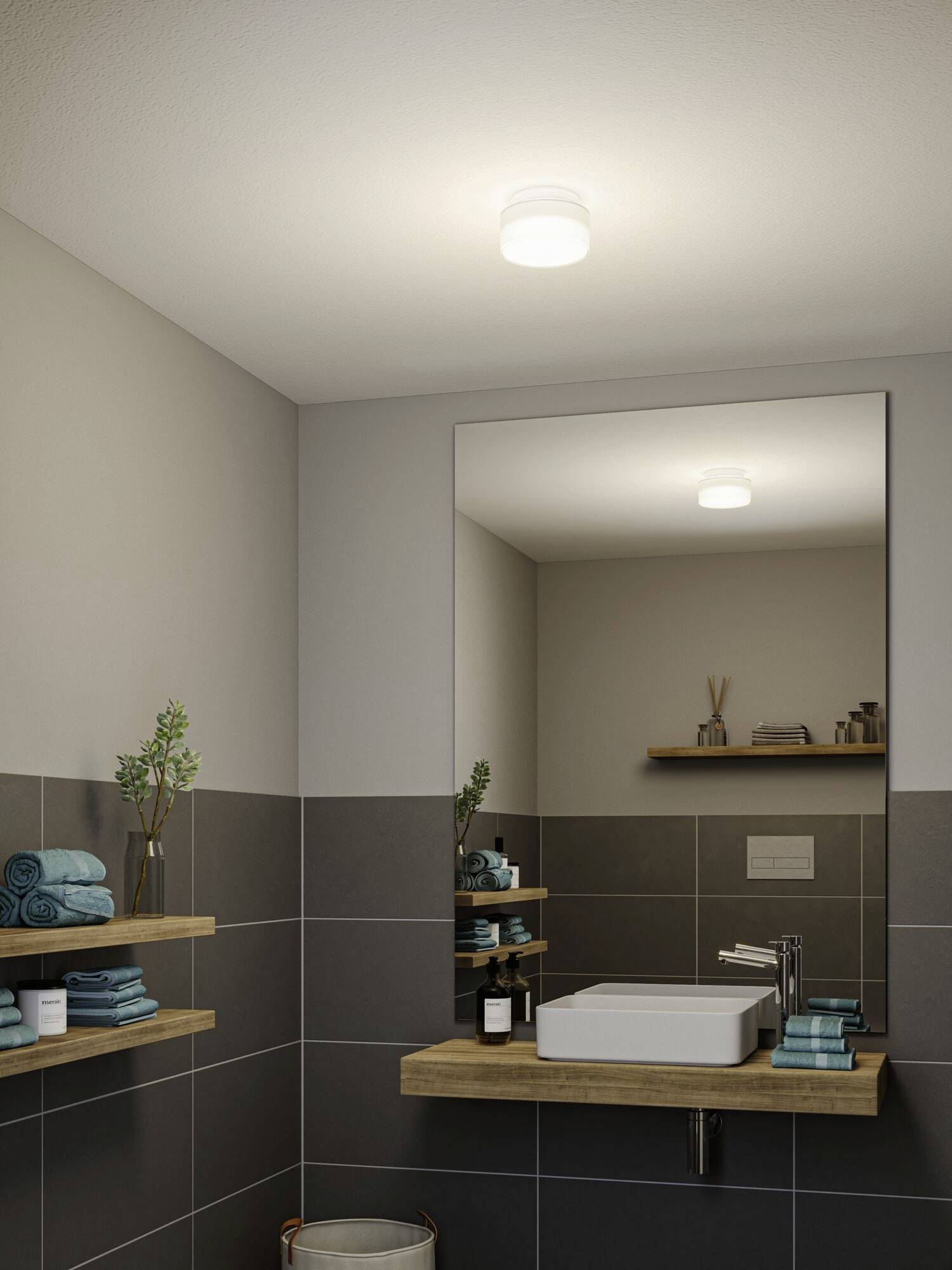 Paulmann 71081 LED-Deckenleuchte LED 6.8W Weiß