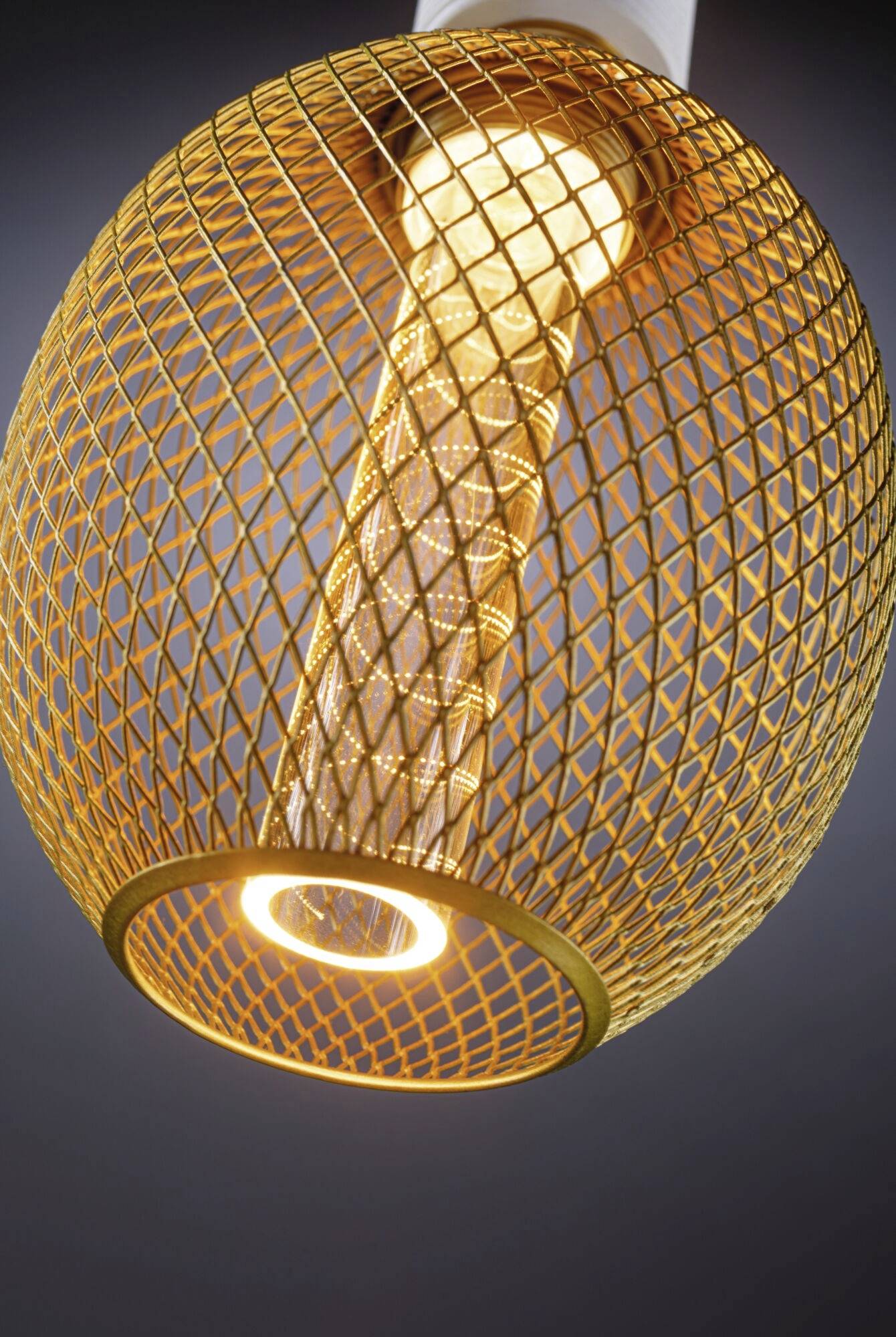 Paulmann 29089 LED E27 Globe Spiral 4.2W Gold (Ø x H) 110mm x 160mm 1St.