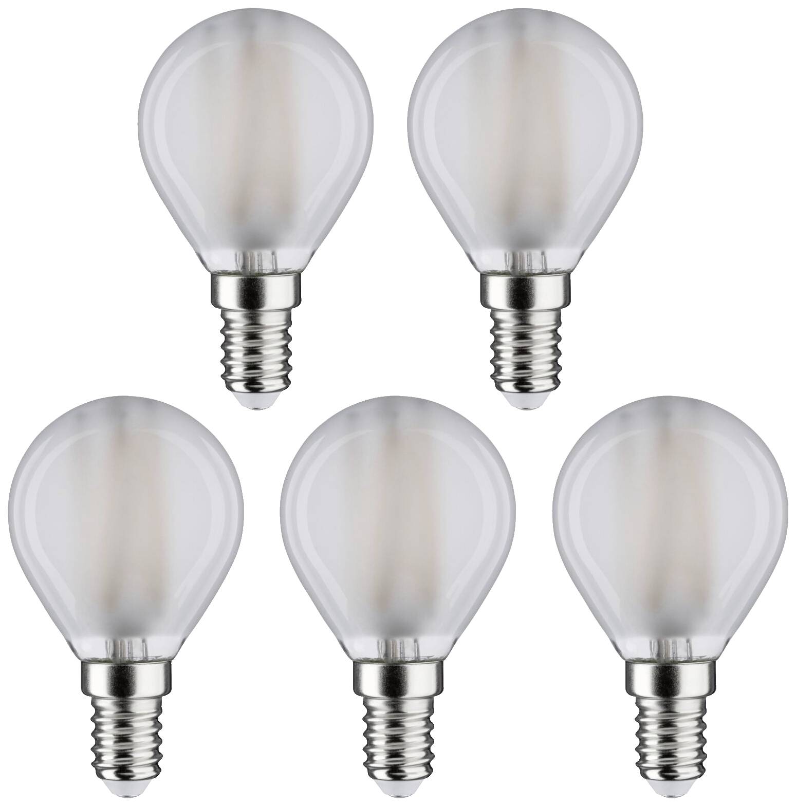 Paulmann 29098 LED EEK F (A - G) E14 Tropfenform 4.8W Neutralweiß (Ø x H) 45mm x 78mm 5St.