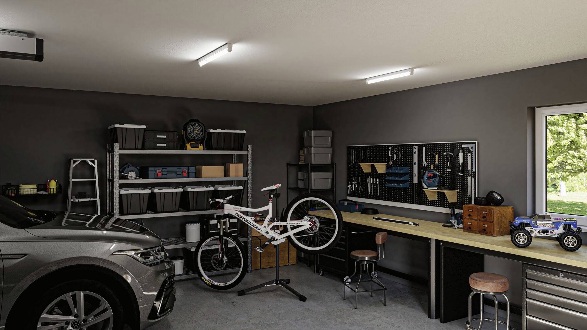 Paulmann LED-Röhre EEK: F (A - G) G13 Röhrenform 9.5W Warmweiß (Ø) 28mm 1St.