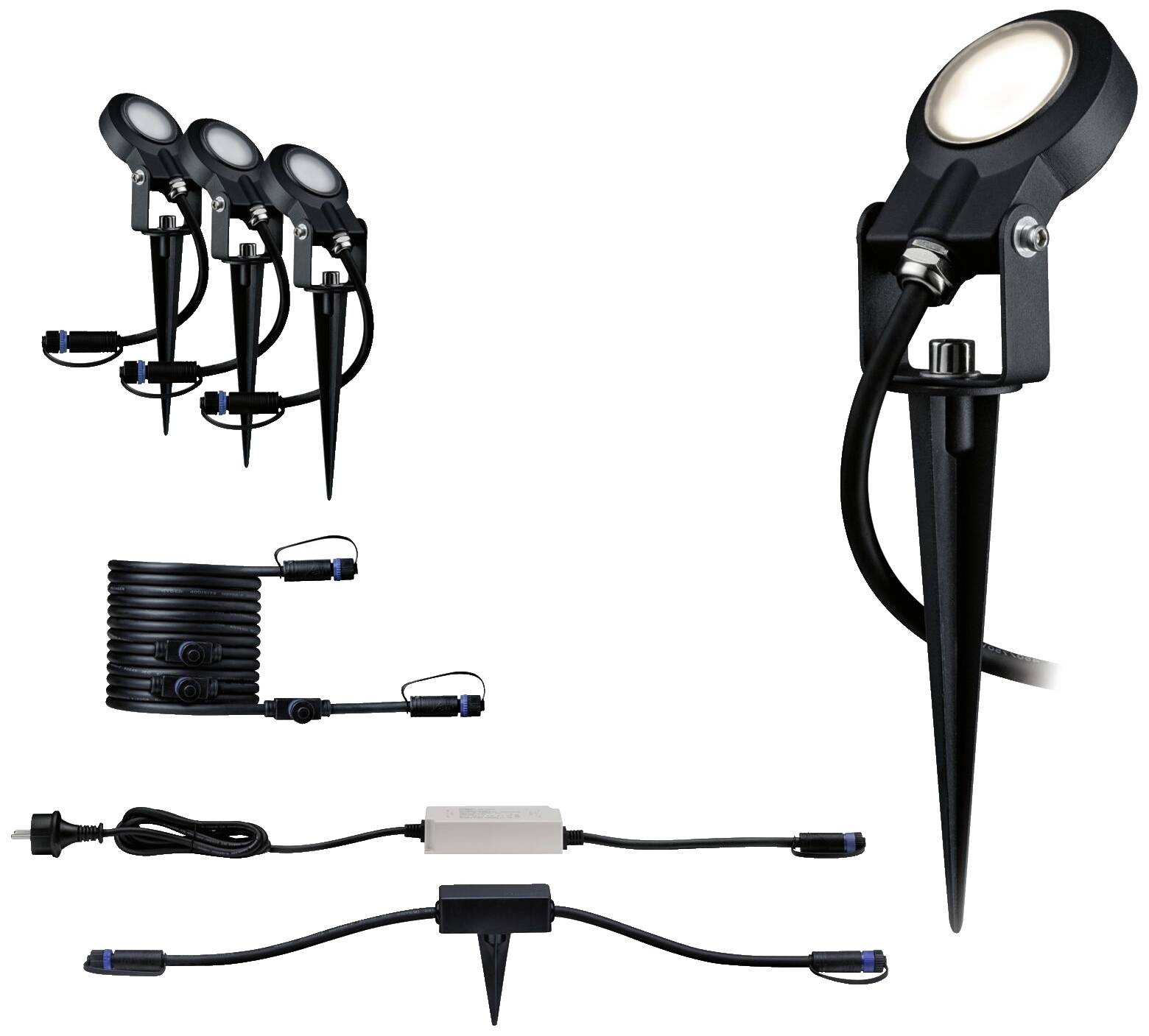 5173 smik Gateway + P&S Sting + P&S ZB Paulmann Home Paket Smart Home System Warmweiß