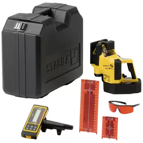Stabila LA 180L Multilinienlaser selbstnivellierend Reichweite (max.): 100m Stabila LA 180L Multilinienlaser selbstnivellierend Reichweite (max.): 100m