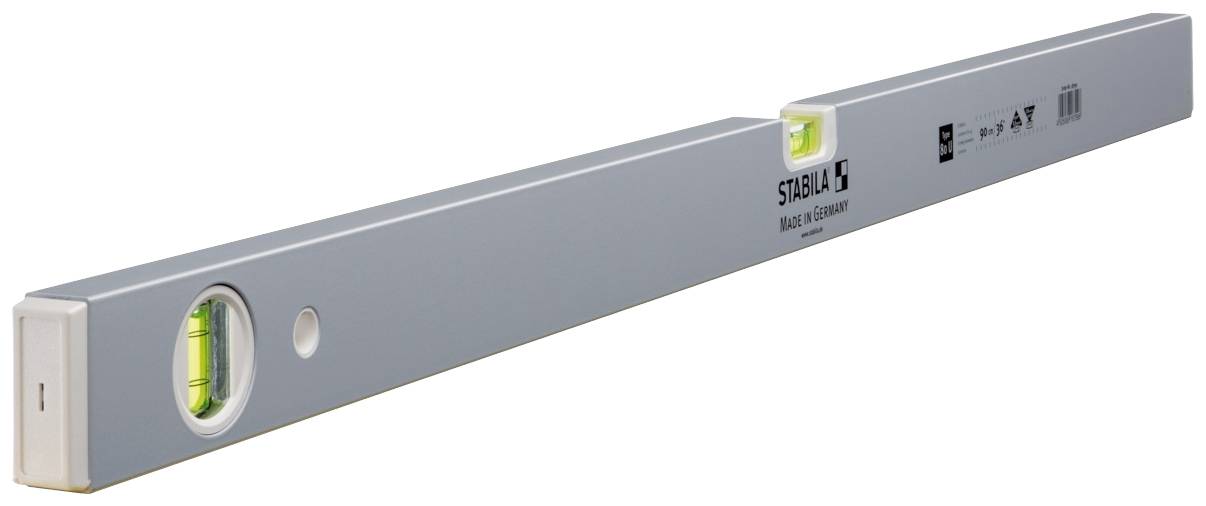 Stabila Type 80 U 18799 Wasserwaage 90cm 0.5 mm/m