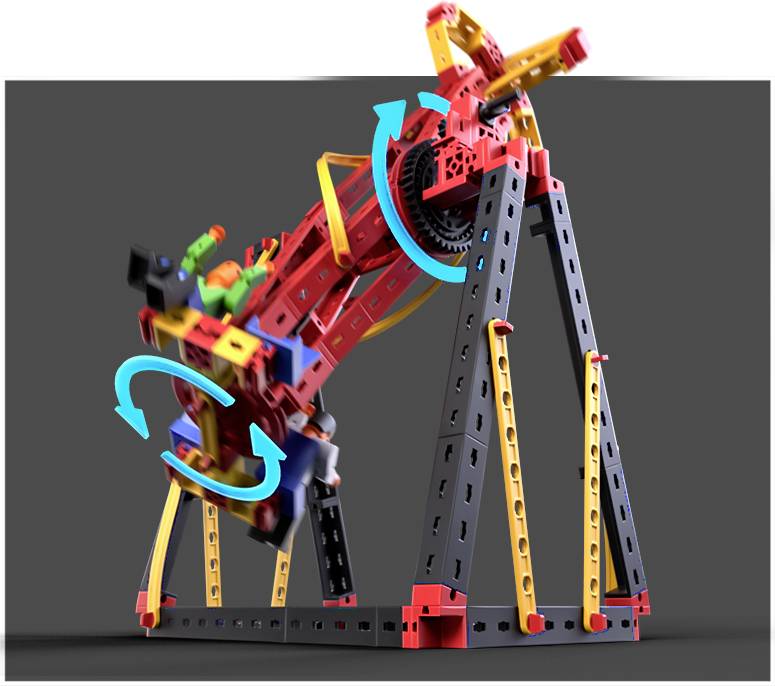 Fischertechnik 569019 Crazy Rides Bausatz ab 8 Jahre