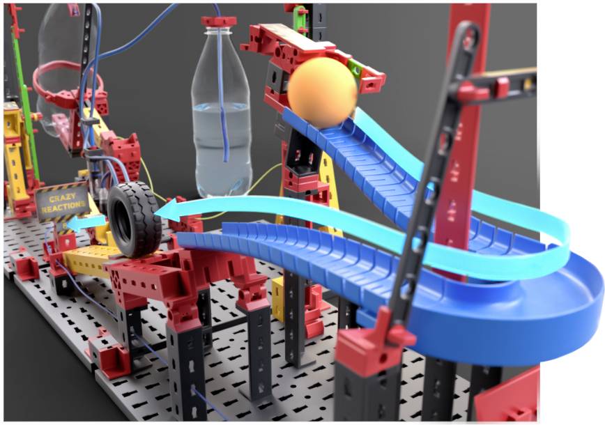 Fischertechnik 569018 Crazy Reactions Bausatz ab 8 Jahre