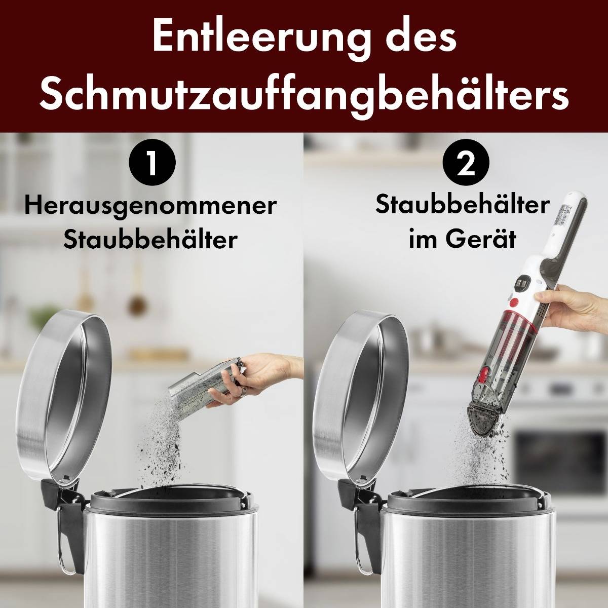 Profi-Care PC-AKS 3102 Akku-Handstaubsauger 7W Beutellos