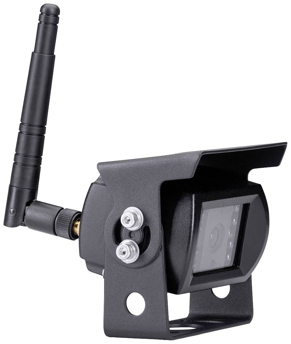 Midland Truck Guardian PRO Funk-Rückfahrvideosystem 4 Kamera-Eingänge, Abstandshilfslinien, IR-Zusa