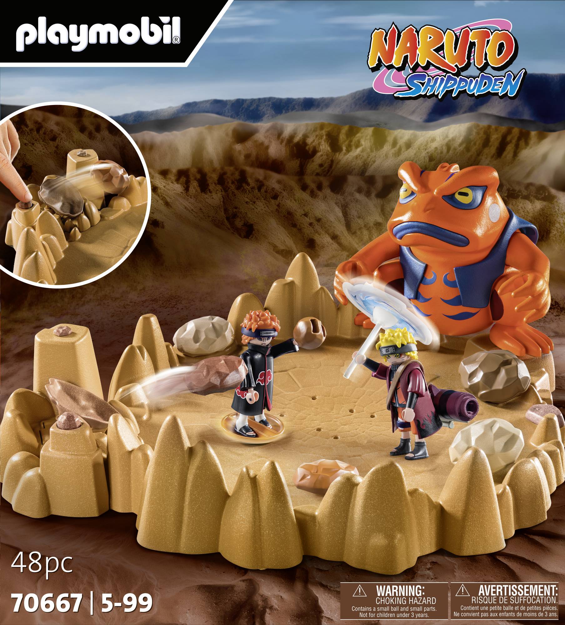 Playmobil® Naruto Naruto vs. Pain 70667