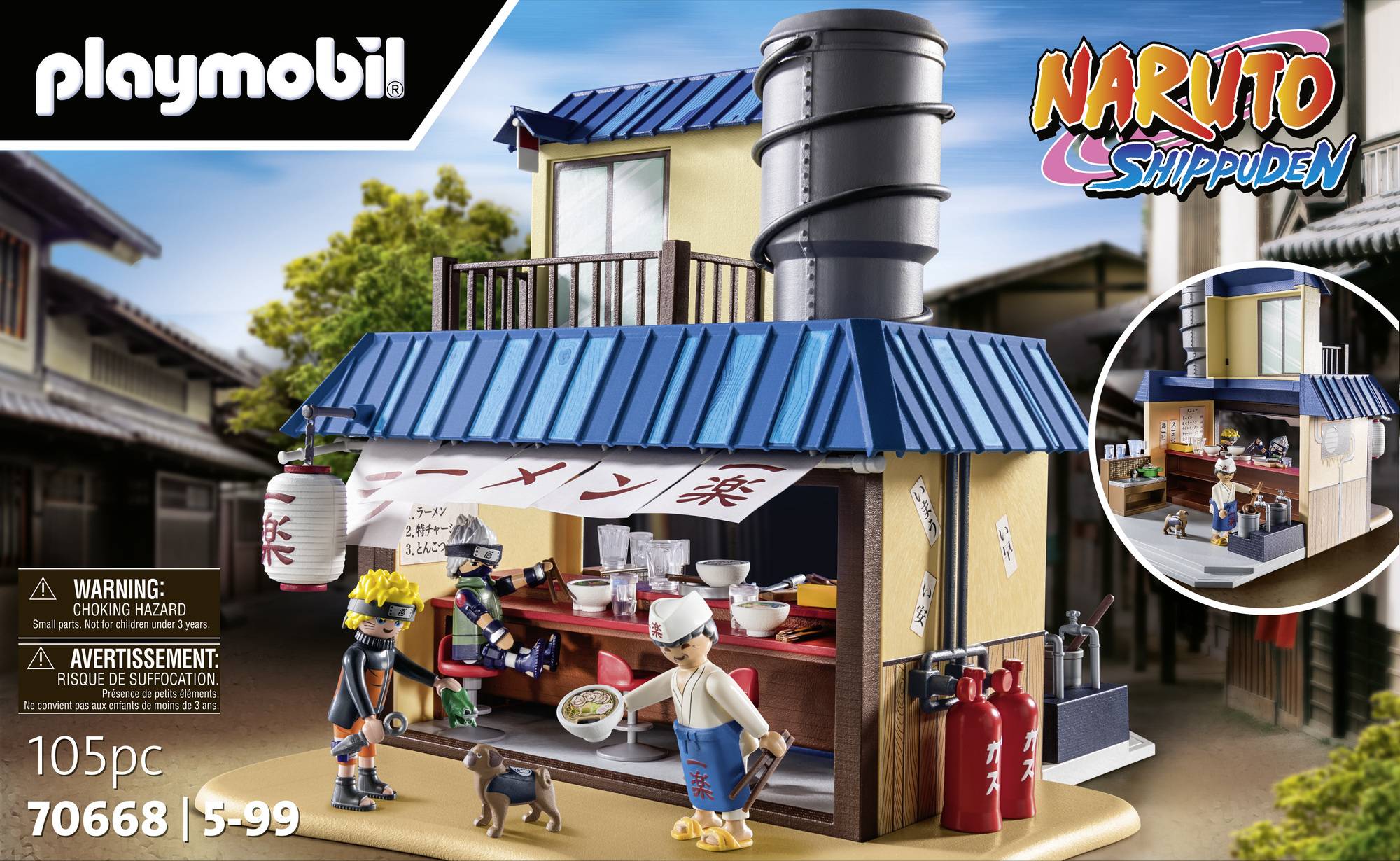 Playmobil® Naruto Ichiraku Ramen Shop 70668
