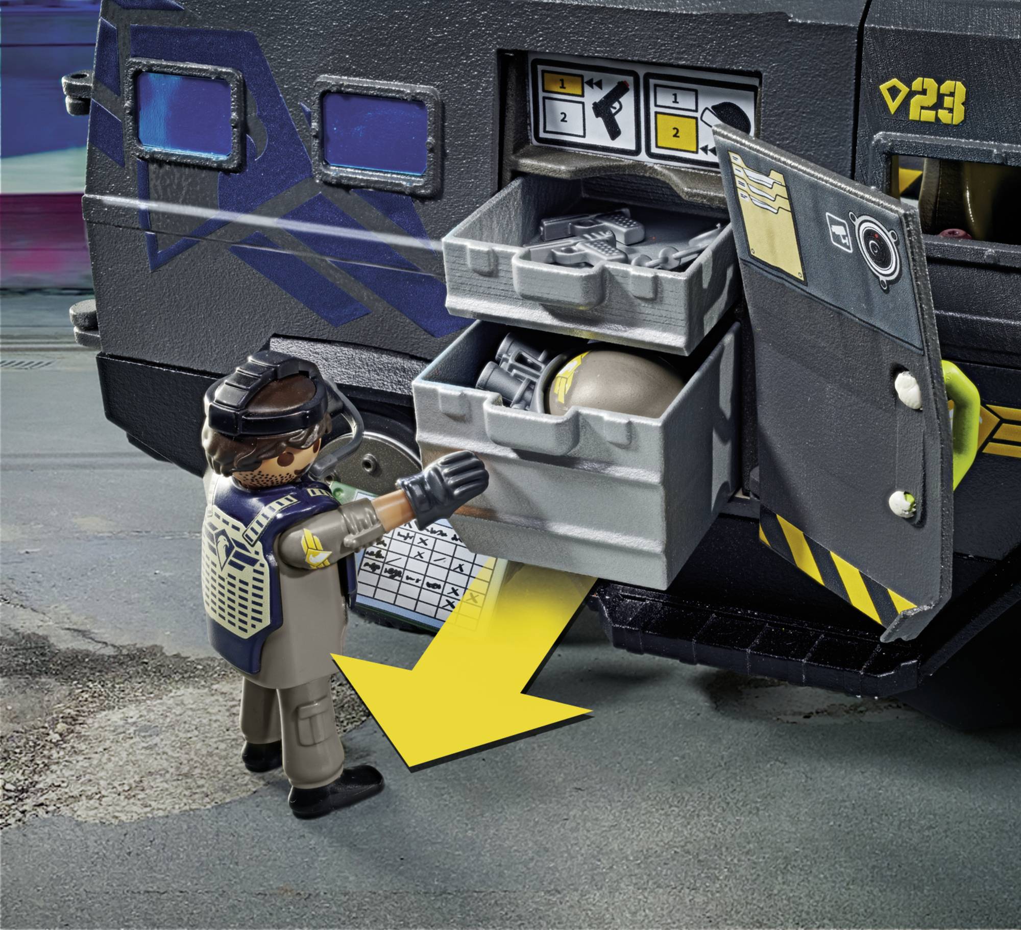 Playmobil® City Action SWAT-Geländefahrzeug 71144