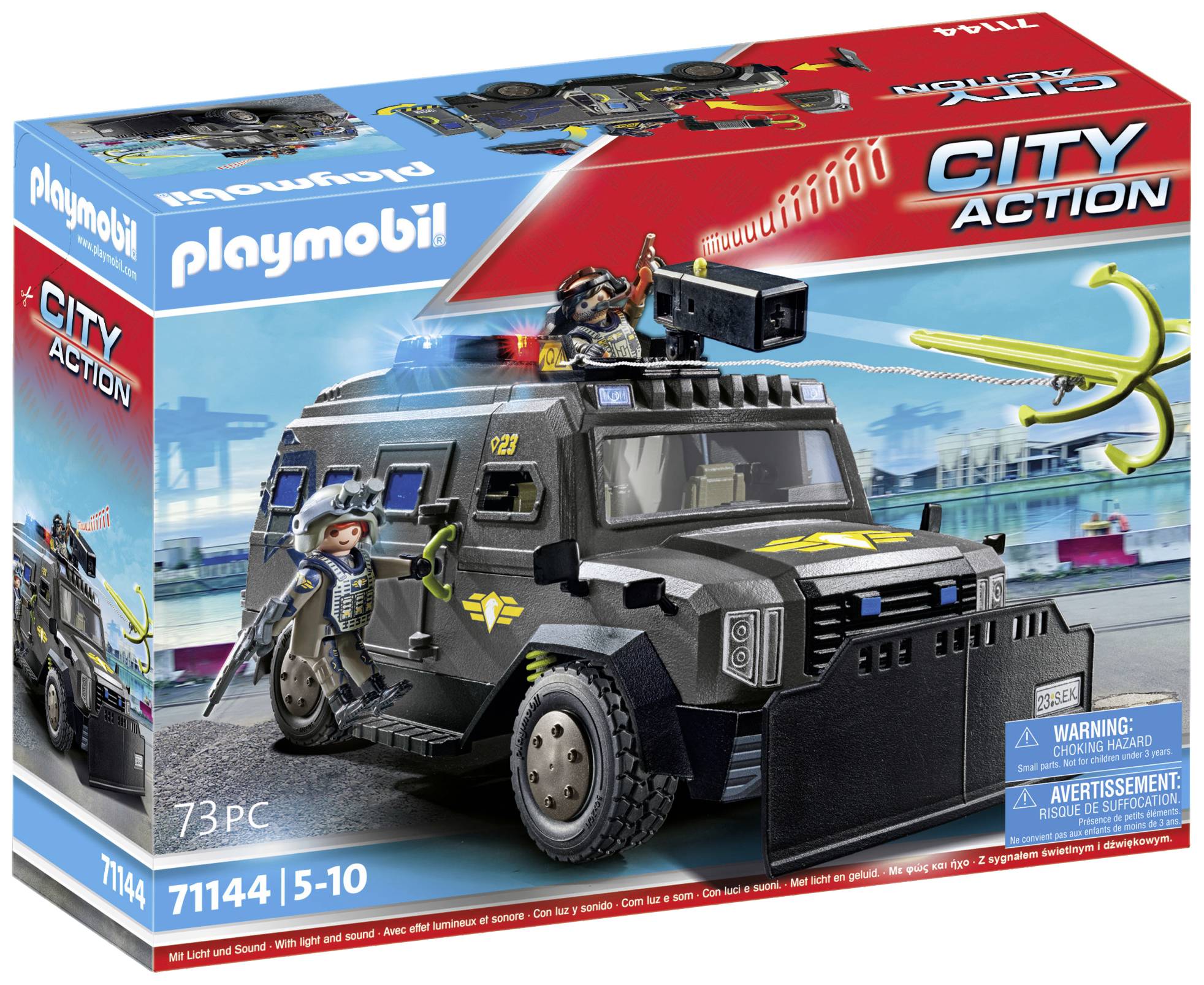 Playmobil® City Action SWAT-Geländefahrzeug 71144