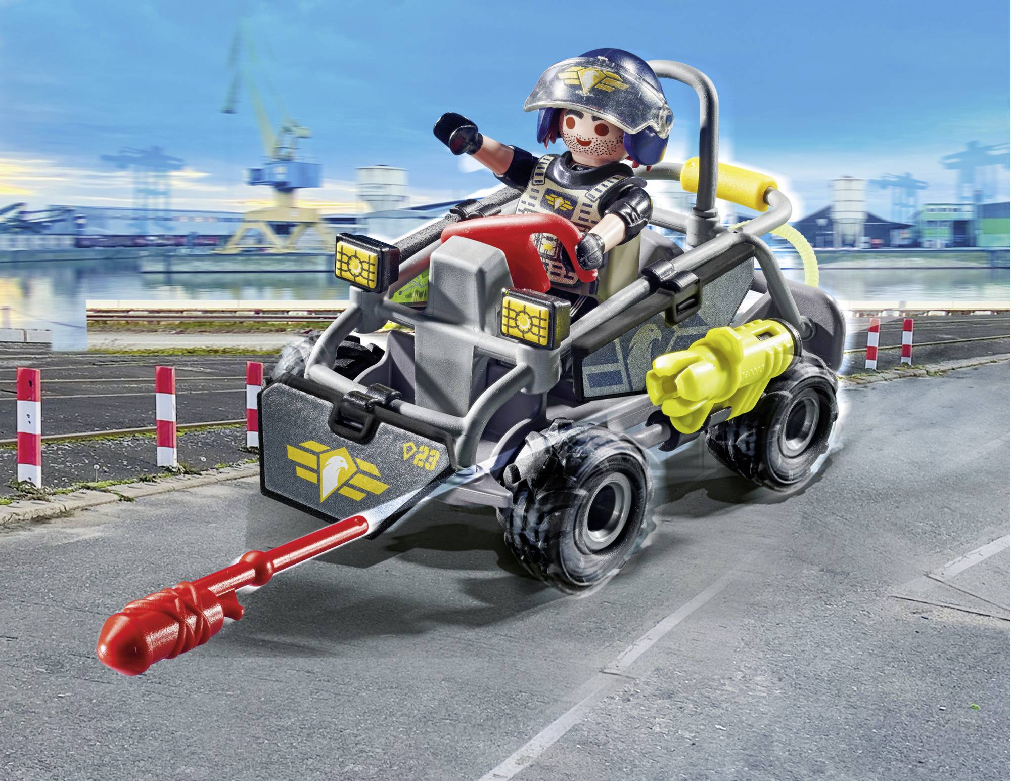 Playmobil® City Action SWAT-Multi-Terrain-Quad 71147