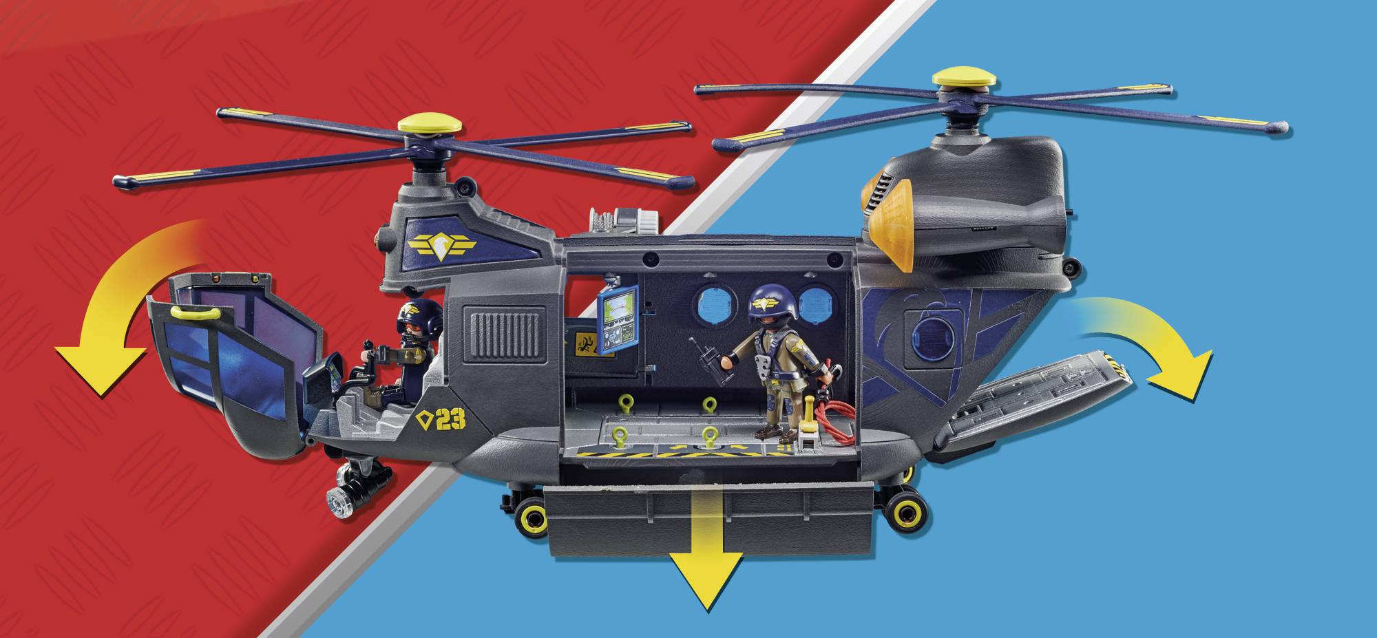 Playmobil® City Action SWAT-Rettungshelikopter 71149