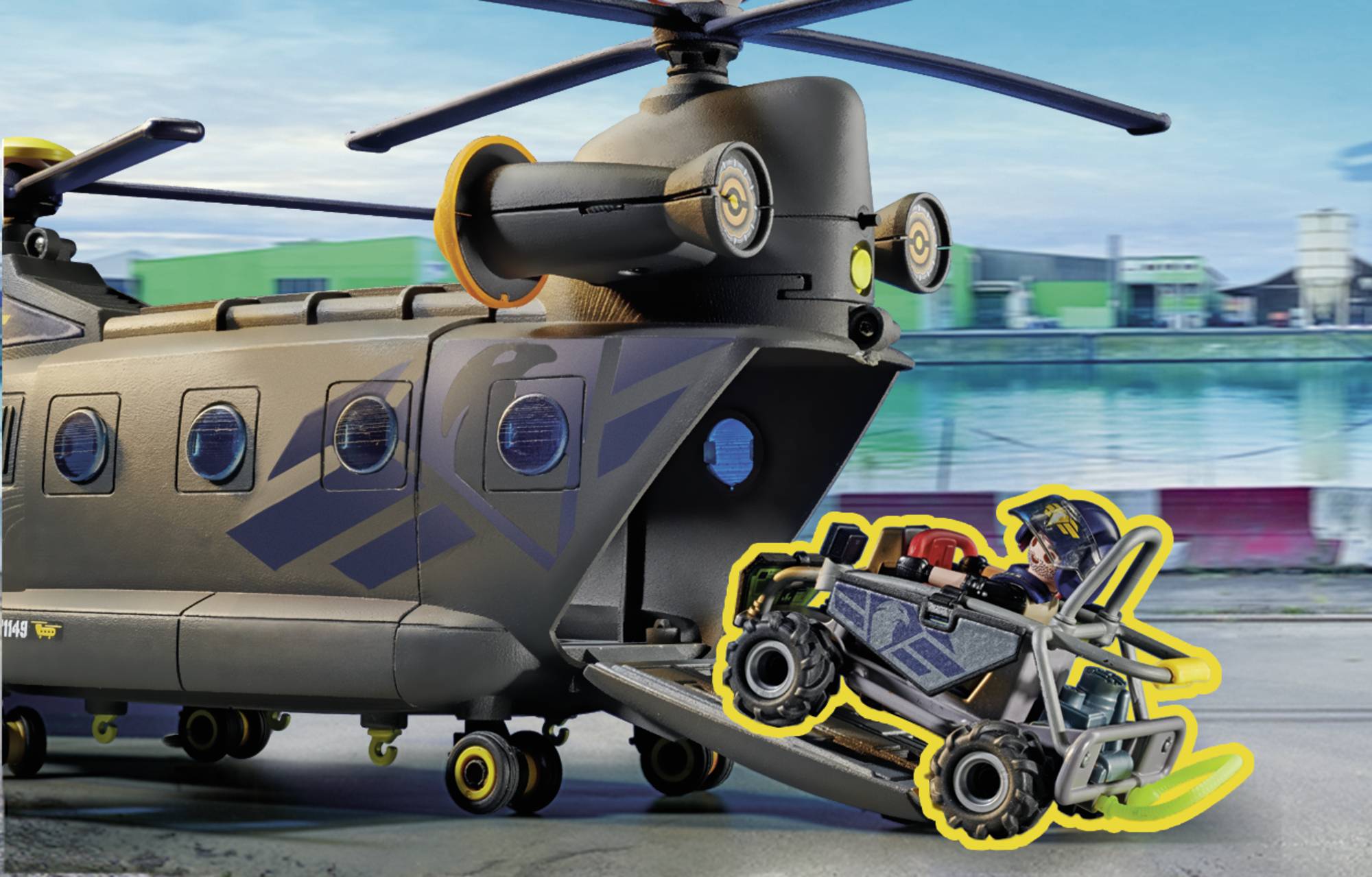 Playmobil® City Action SWAT-Rettungshelikopter 71149