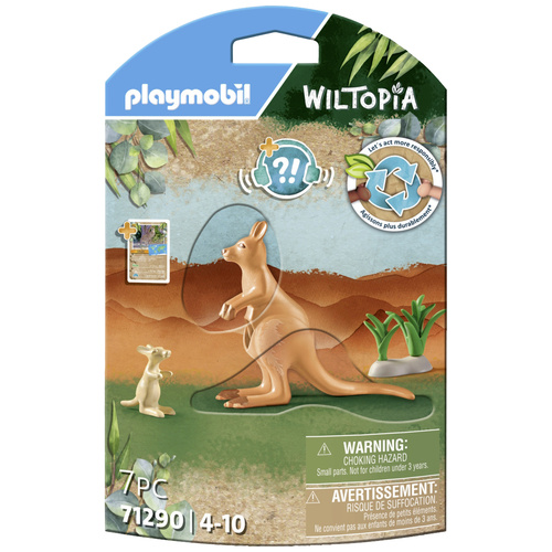 Playmobil® Wiltopia Känguru mit Jungtier 71290