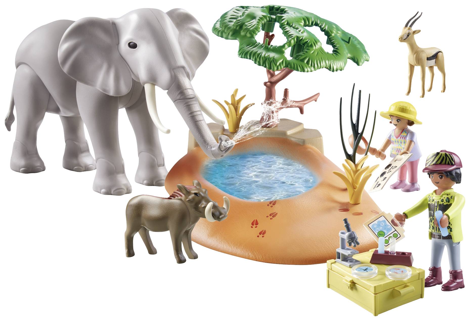 Playmobil® Wiltopia Spritztour zum Wasserloch 71294