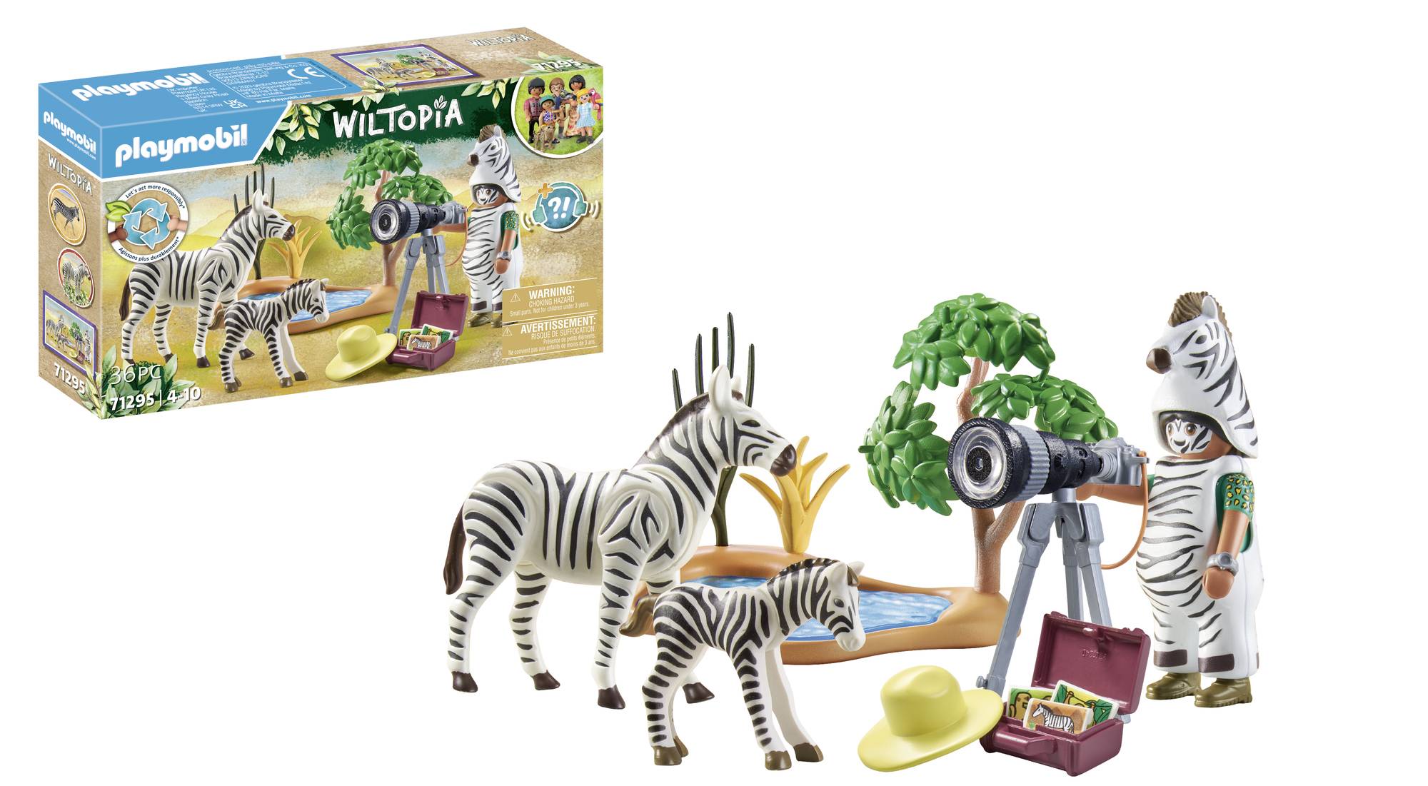 Playmobil® Wiltopia Unterwegs mit der Tierfotografin 71295