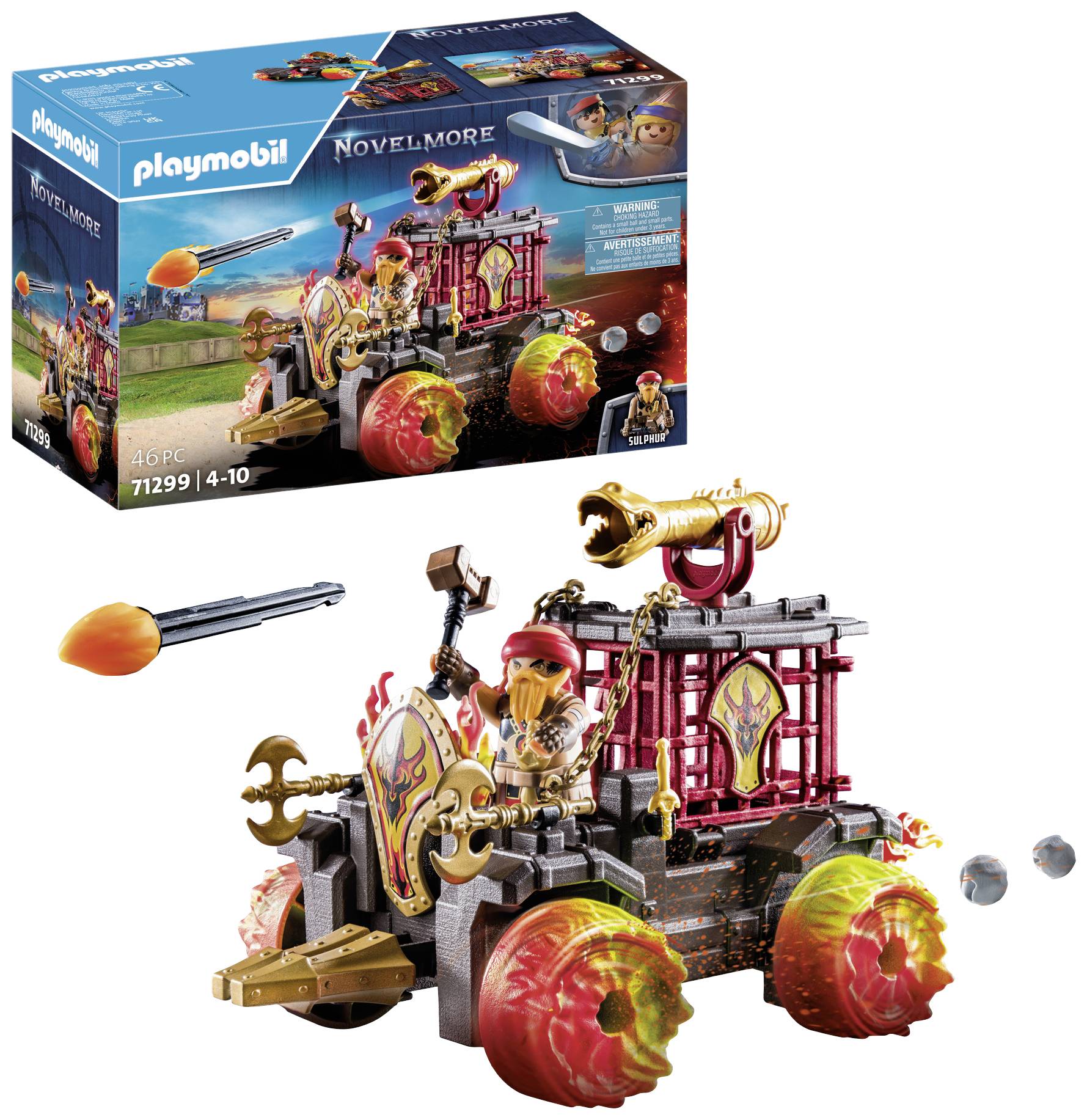 Playmobil® Novelmore Feuerkampfwagen 71299