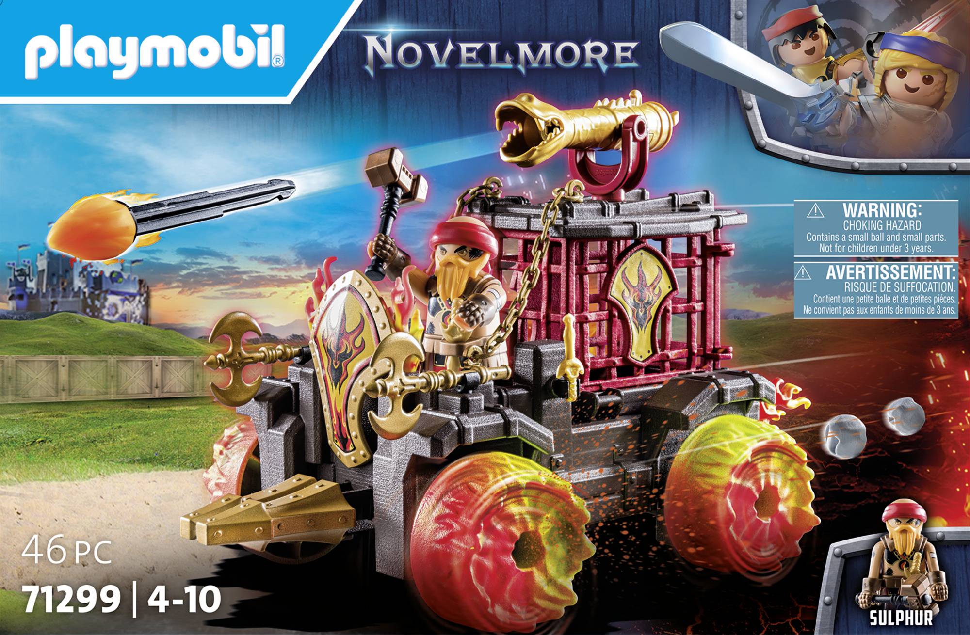 Playmobil® Novelmore Feuerkampfwagen 71299