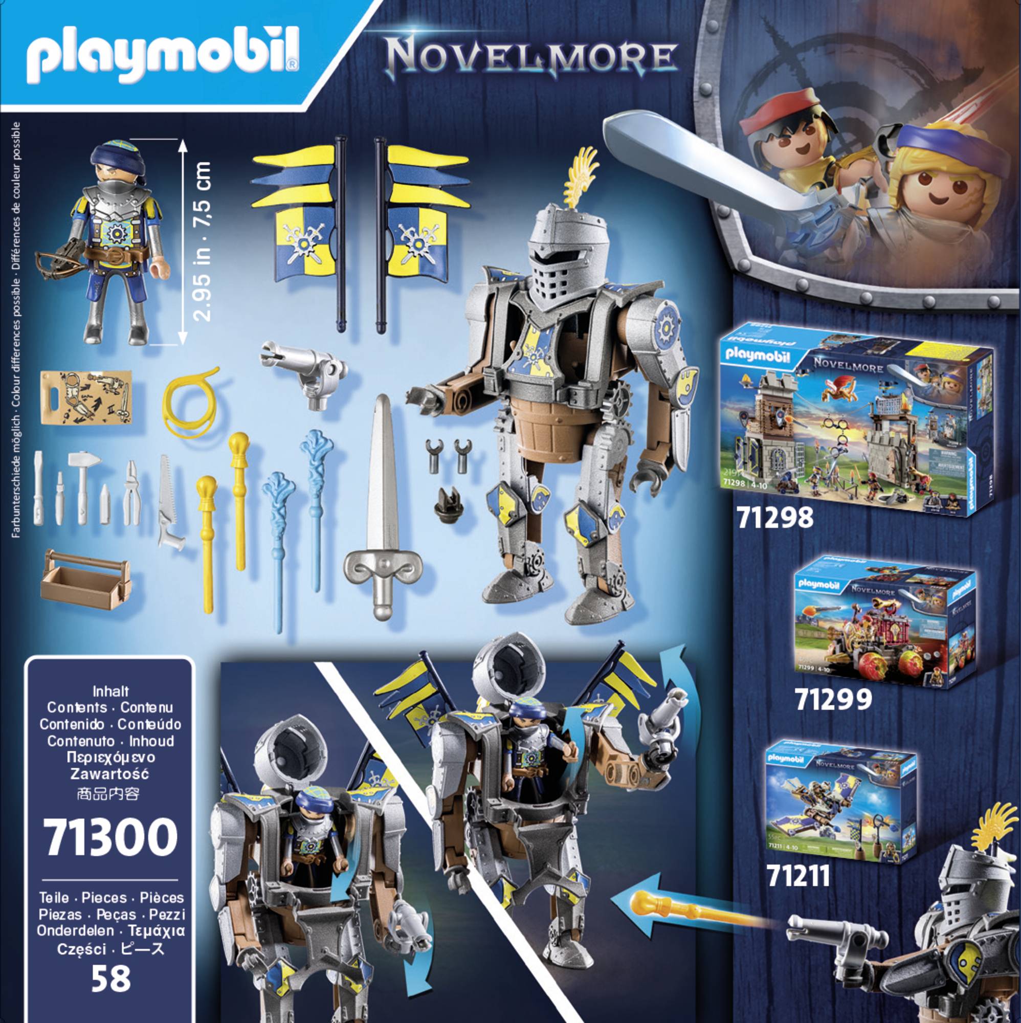 Playmobil® Novelmore Kampfroboter 71300