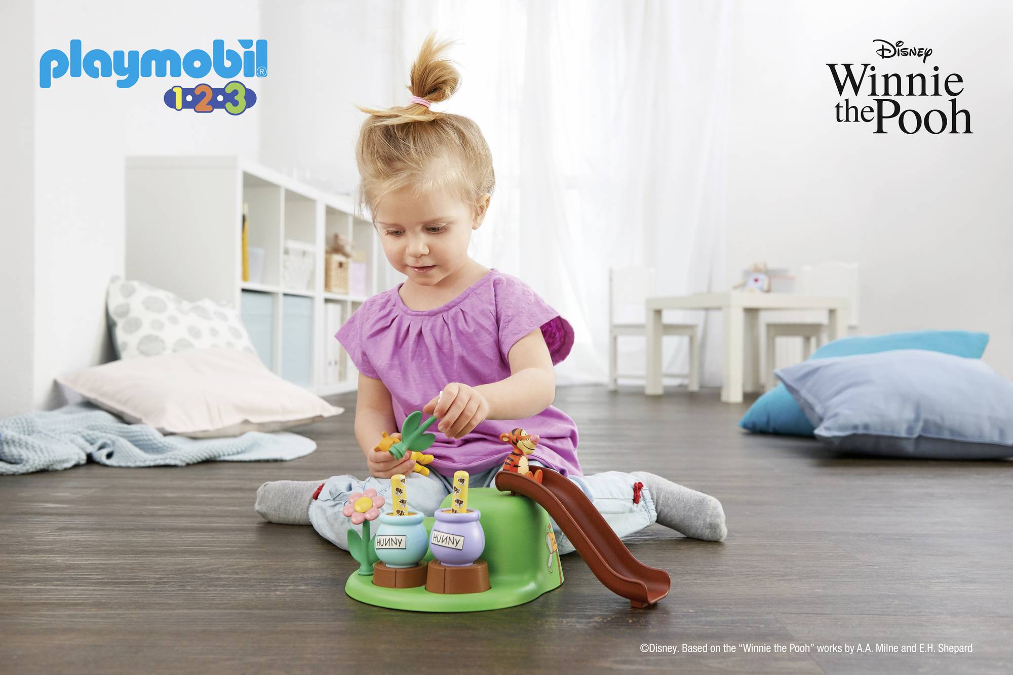 Playmobil® 123 Disney: Winnies & Tiggers Bienengarten 71317