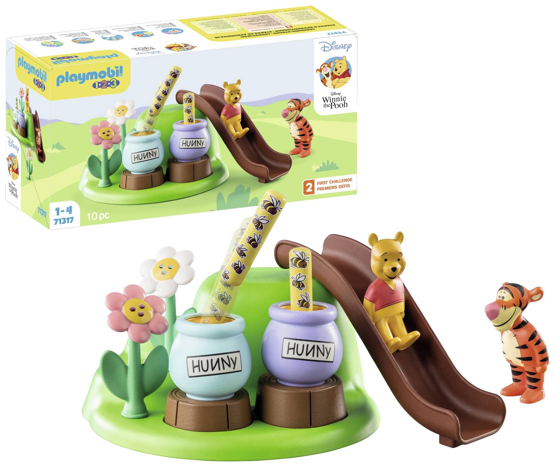Playmobil® 123 Disney: Winnies & Tiggers Bienengarten 71317