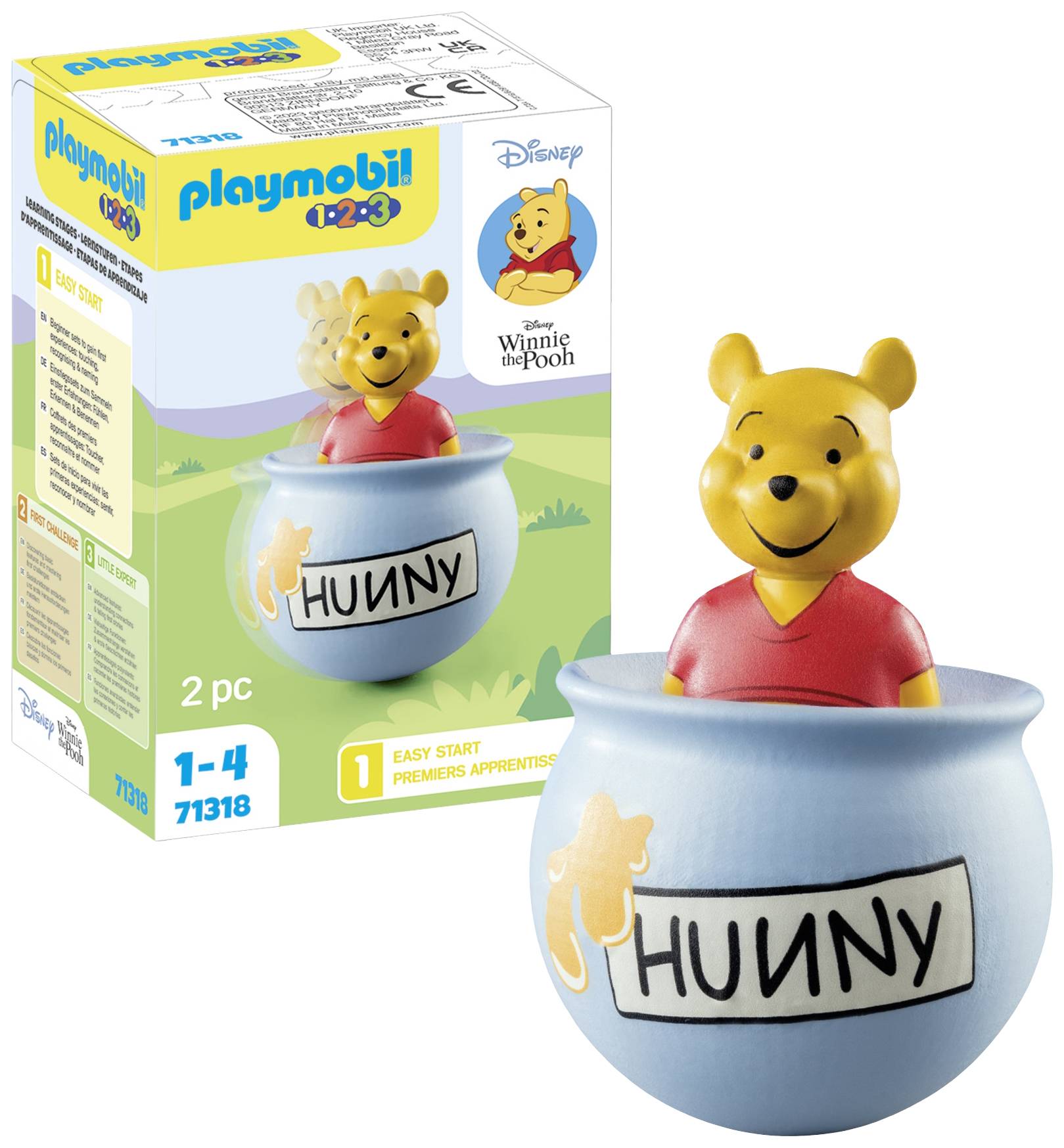 Playmobil® 123 Disney: Winnies Stehauf-Honigtopf 71318