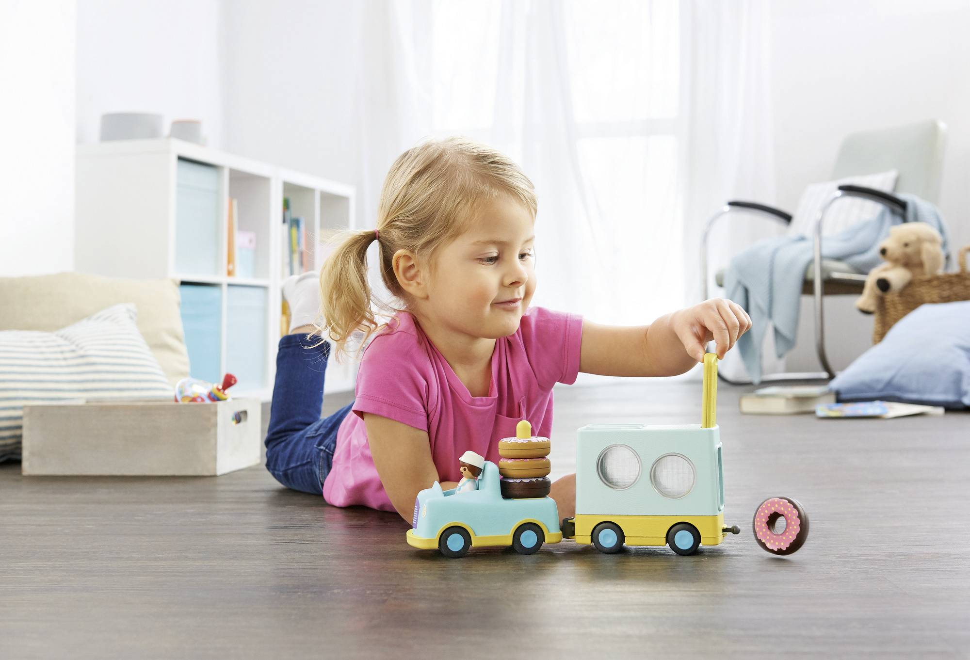 Playmobil® 123 Verrückter Donut Truck mit Stapel- und Sortierfunktion 71325