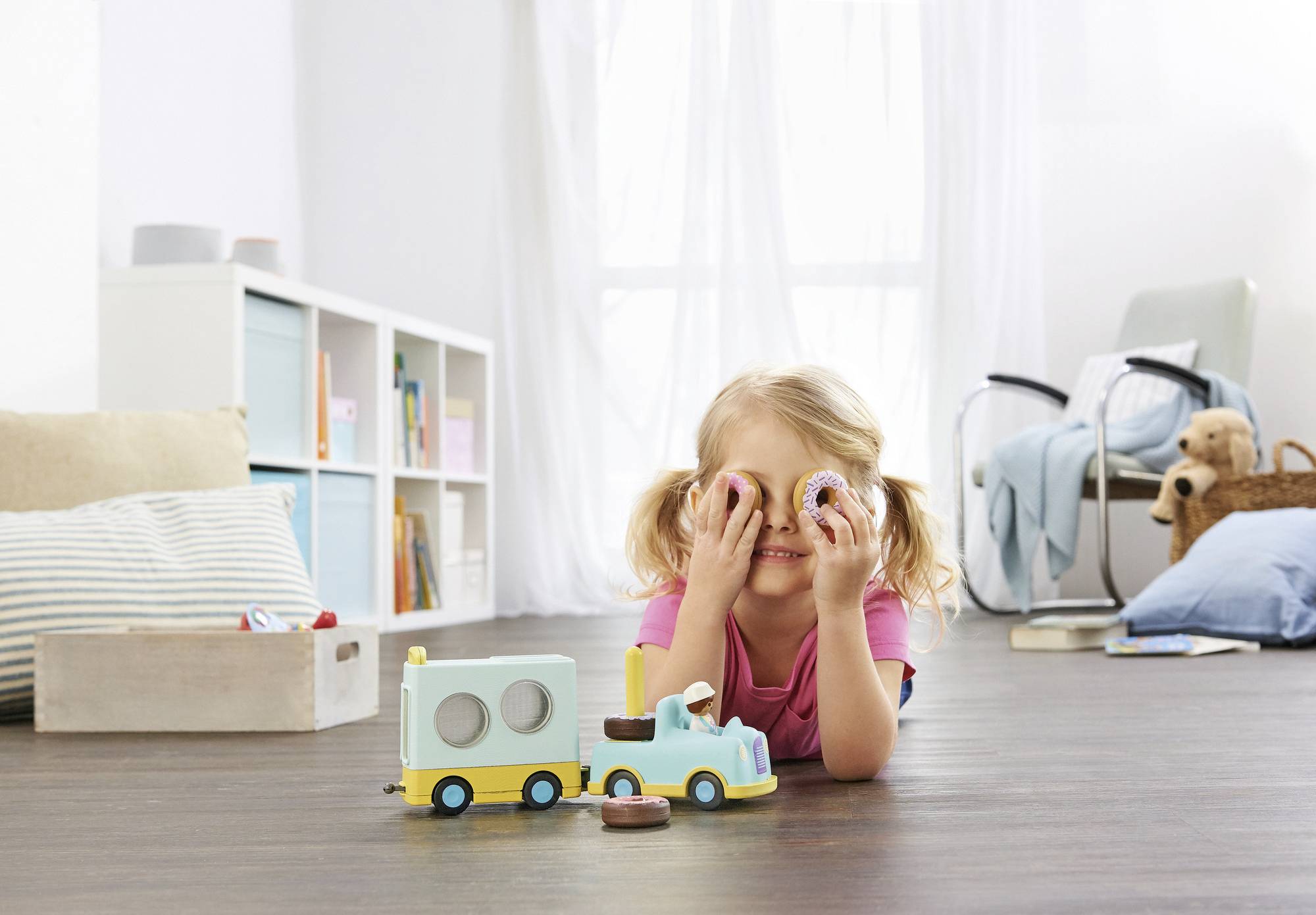 Playmobil® 123 Verrückter Donut Truck mit Stapel- und Sortierfunktion 71325