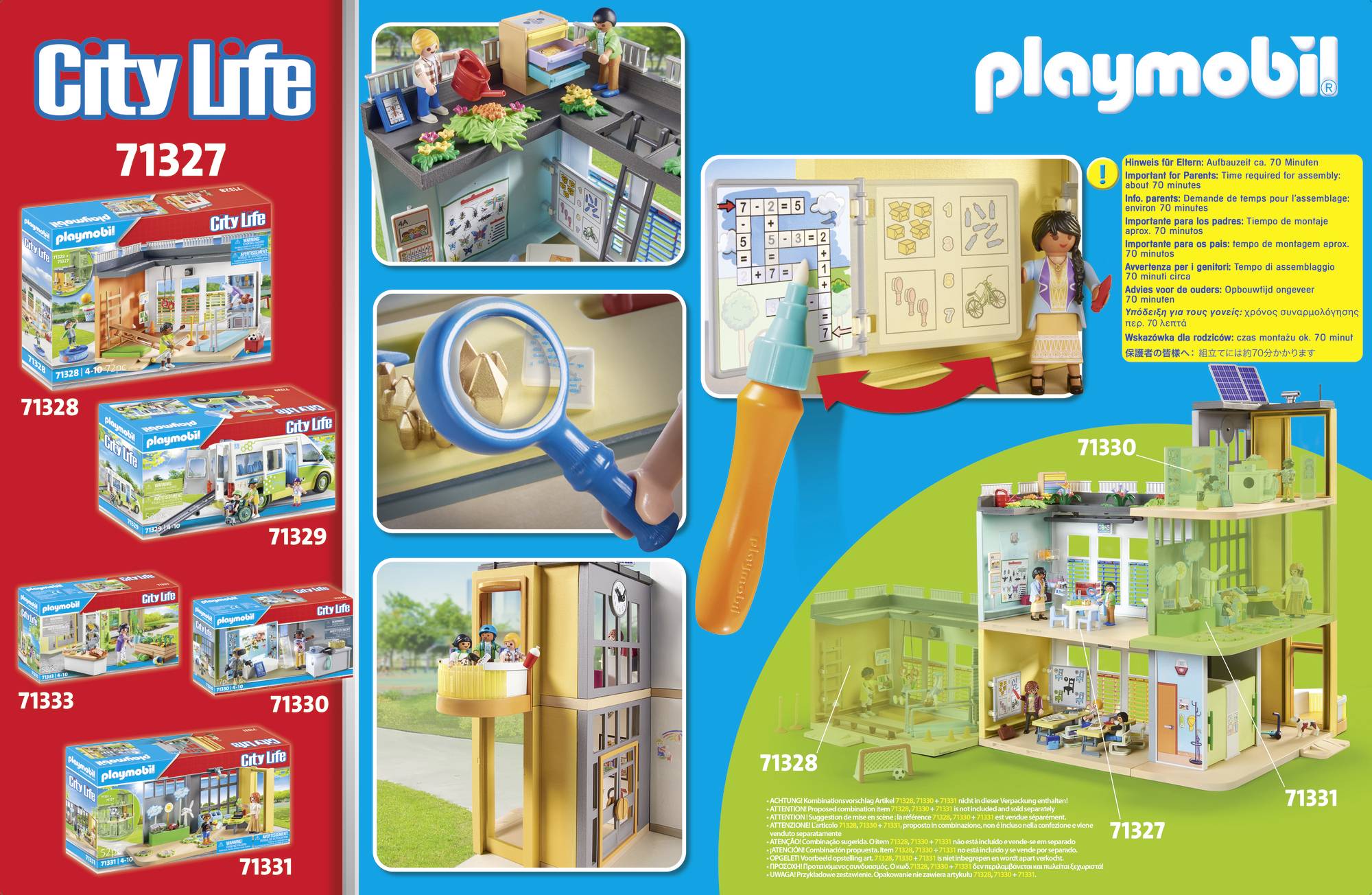 Playmobil® City Life Große Schule 71327