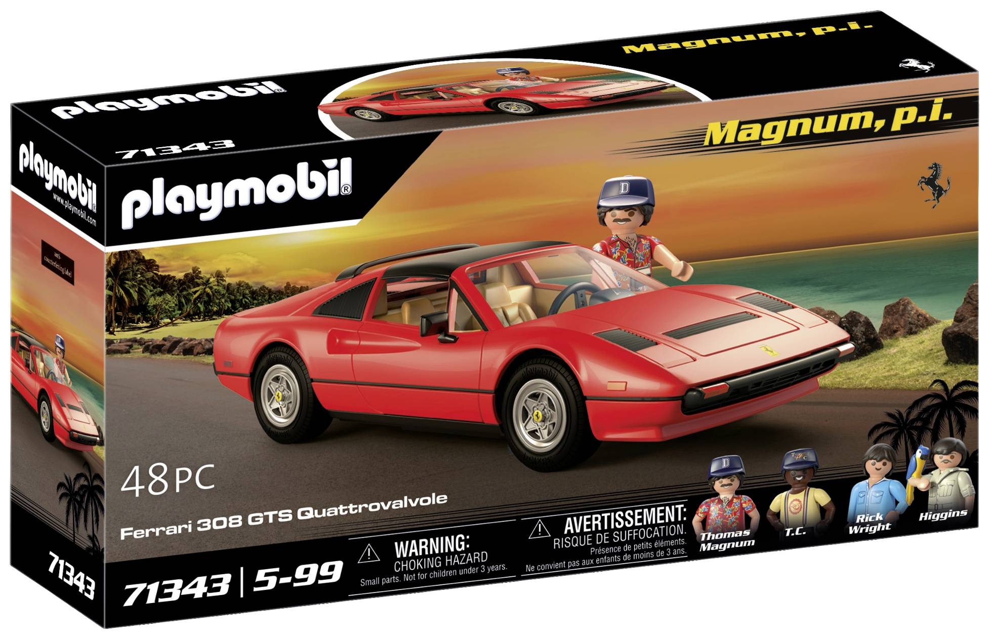Playmobil® Magnum, p.i. Ferrari 308 GTS Quattrovalvole 71343