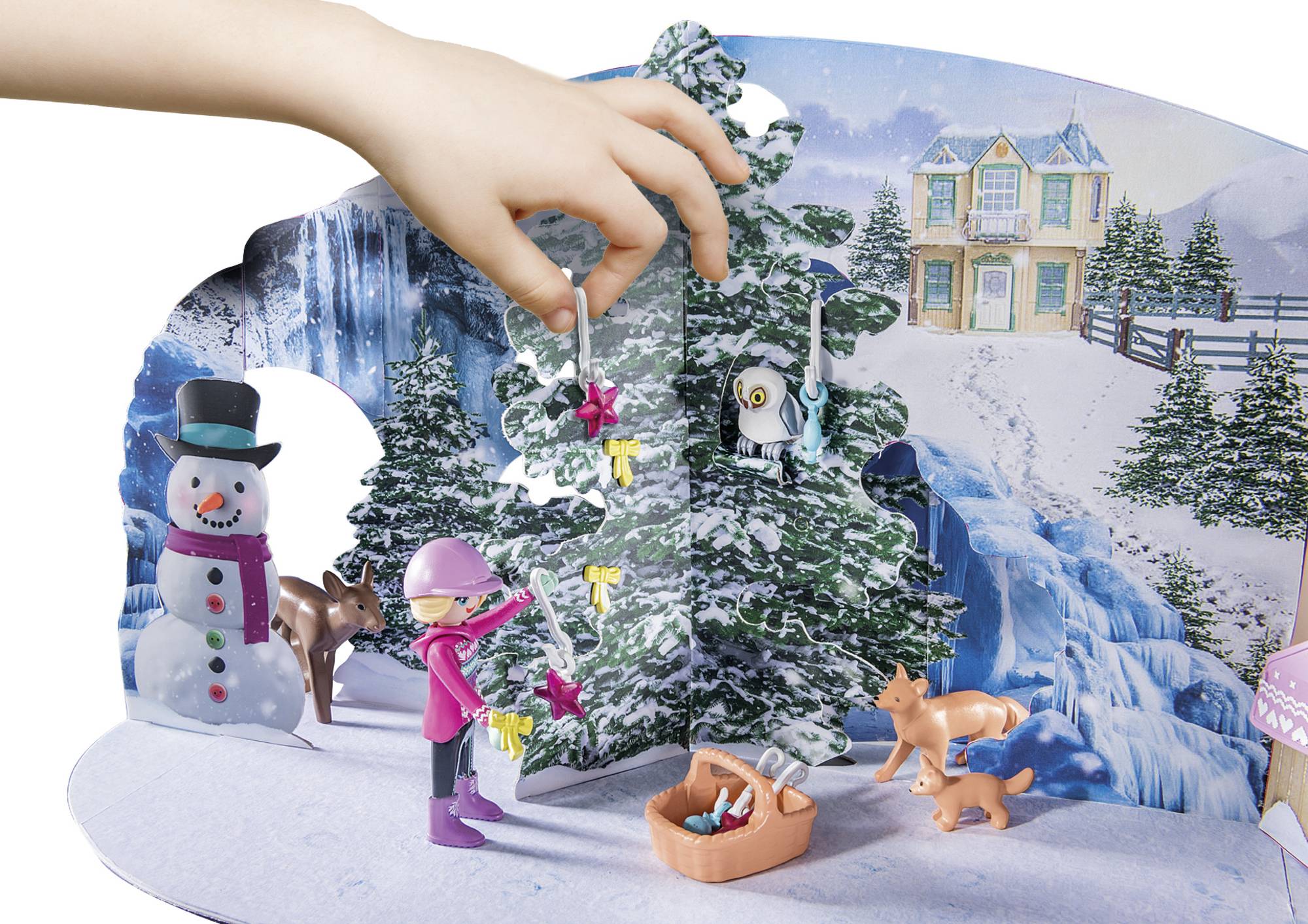 Playmobil® Horses of Waterfall Adventskalender Pferde: Weihnachtliche Schlittenfahrt 71345