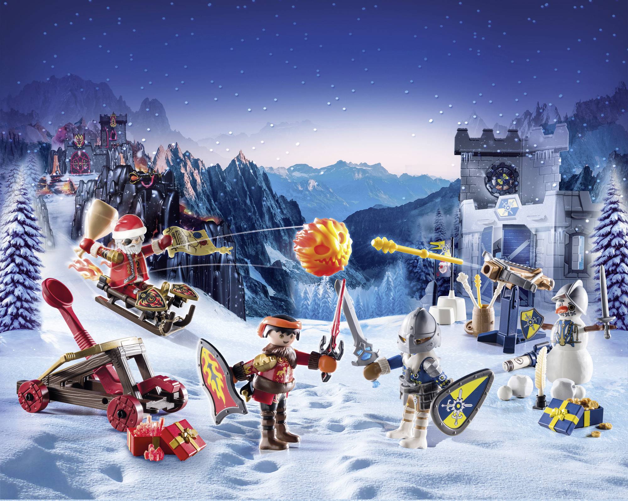 Playmobil® Novelmore Adventskalender - Kampf im Schnee 71346