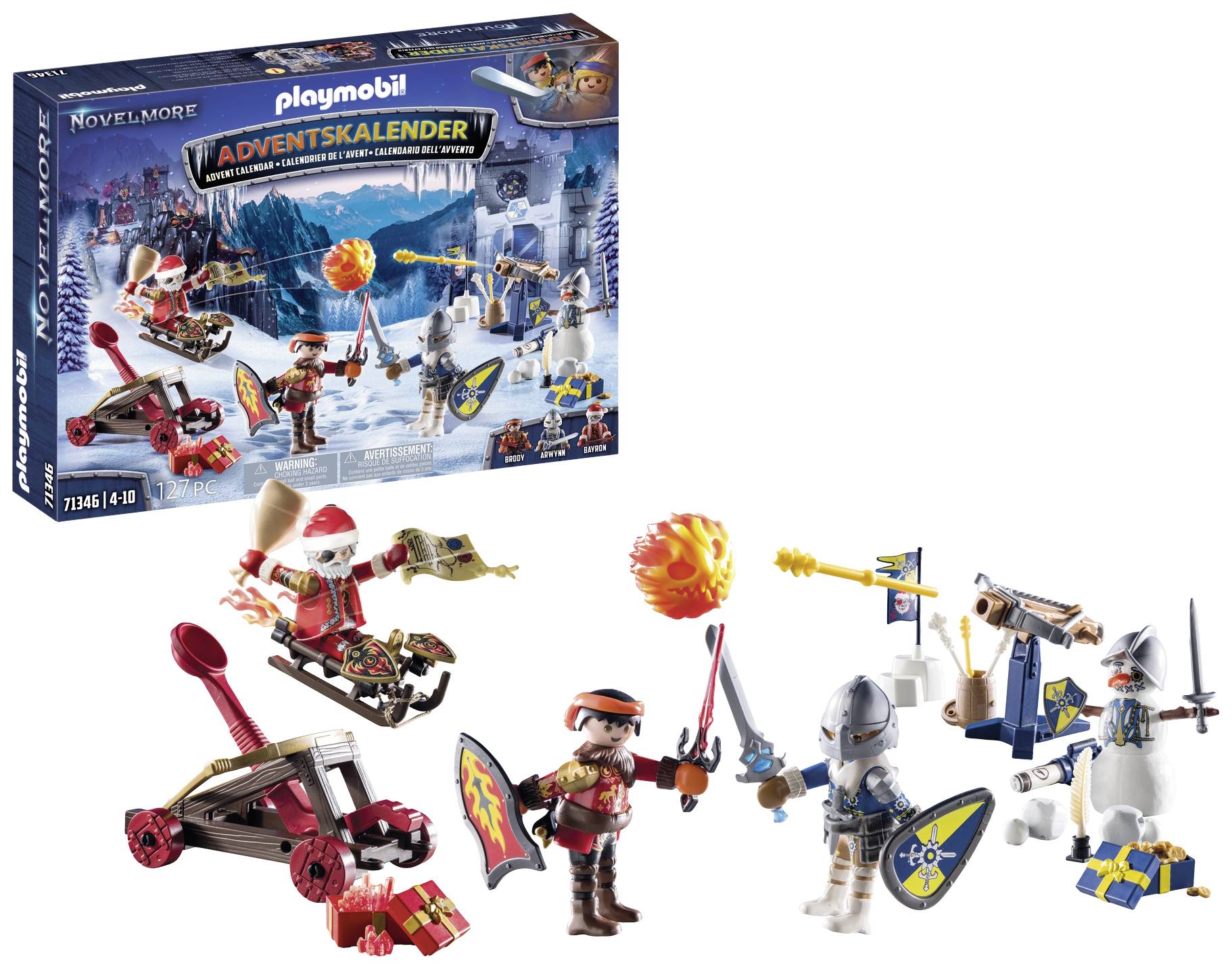 Playmobil® Novelmore Adventskalender - Kampf im Schnee 71346