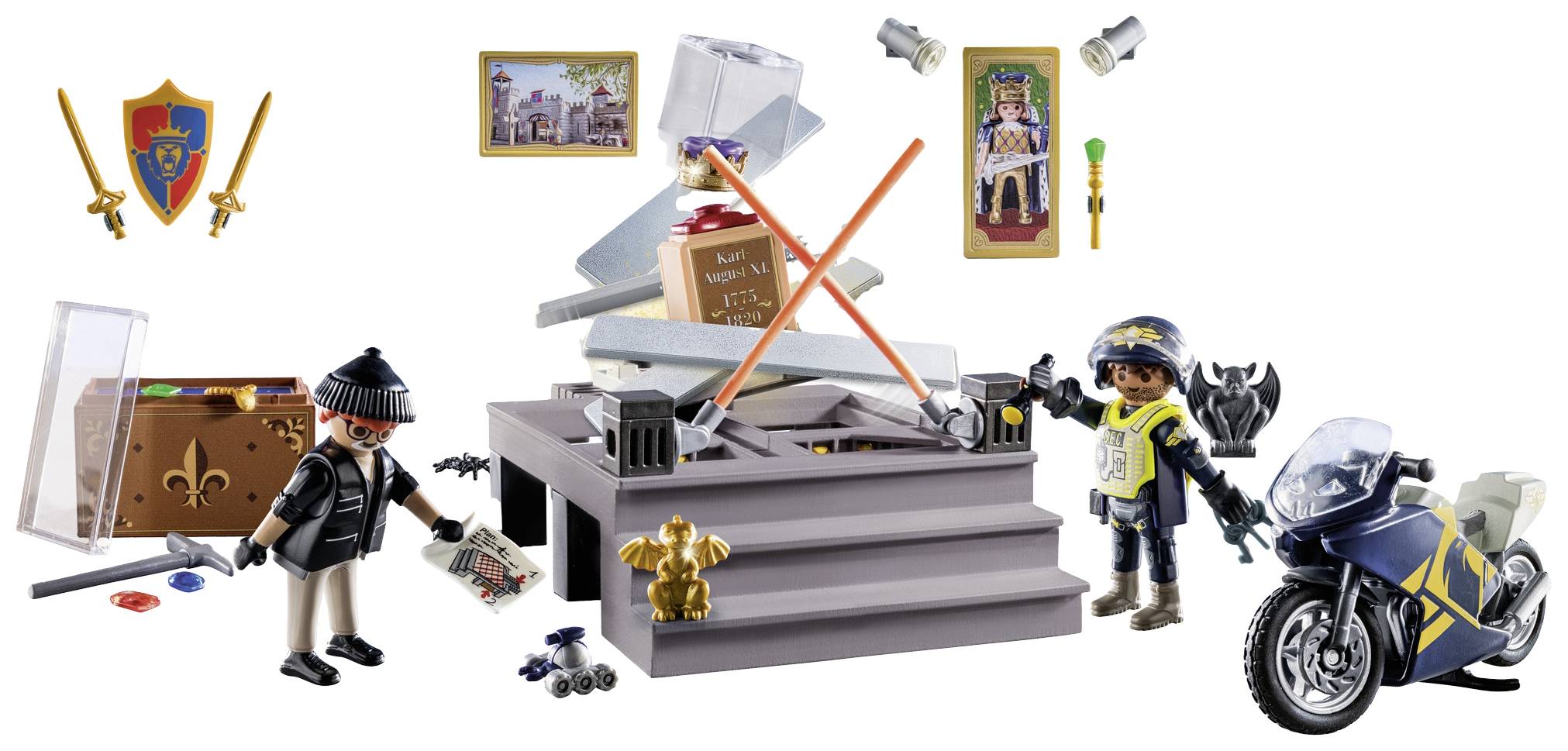 Playmobil® City Action Adventskalender Polizei Museumsdiebstahl 71347