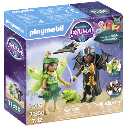 Playmobil® Ayuma Forest Fairy & bat Fairy avec des animaux de mer 71350