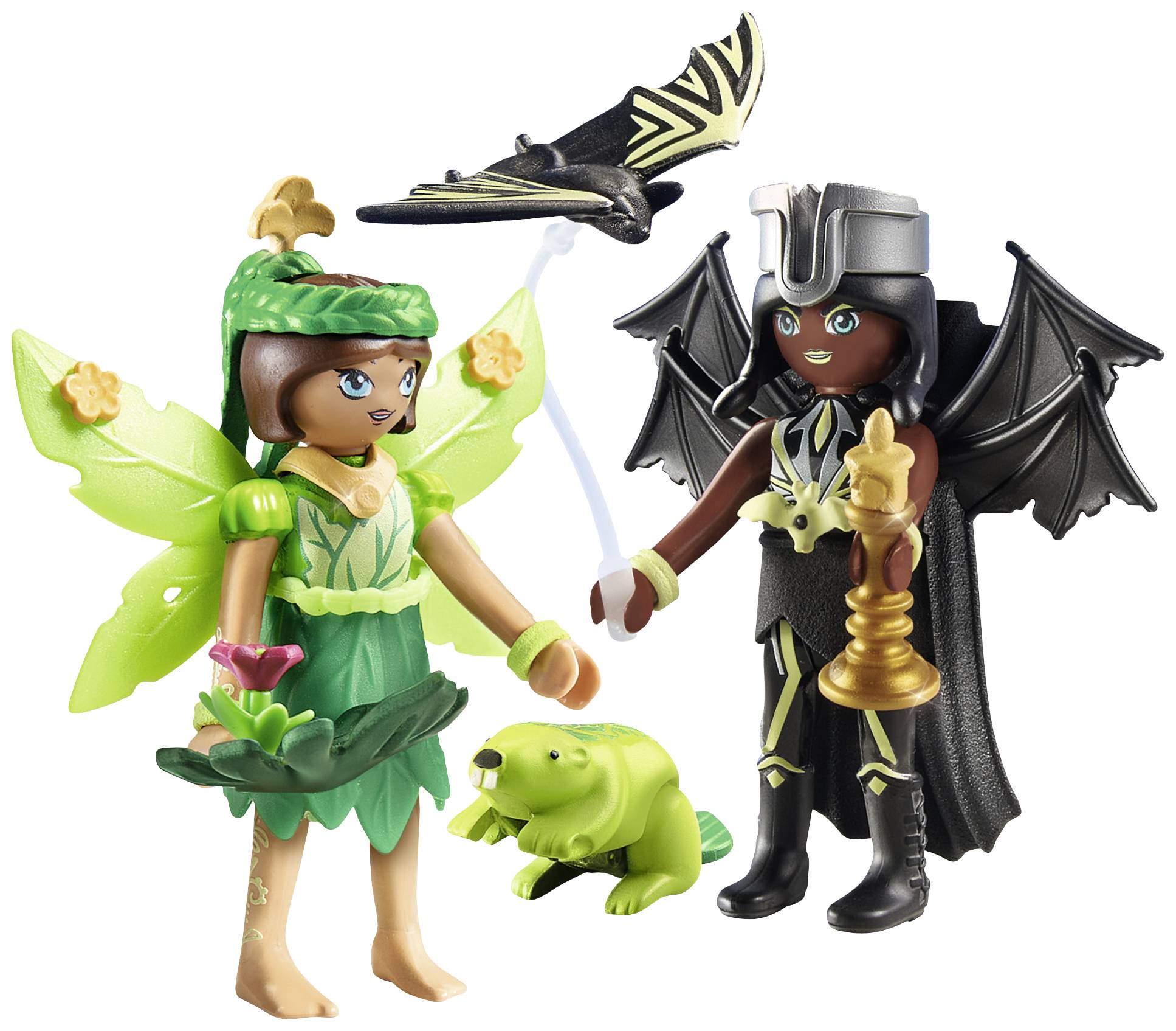 Playmobil® Ayuma Forest Fairy & Bat Fairy mit Seelentieren 71350