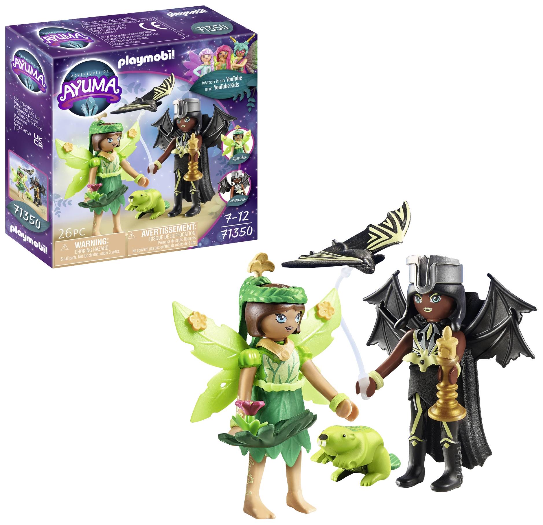 Playmobil® Ayuma Forest Fairy & Bat Fairy mit Seelentieren 71350