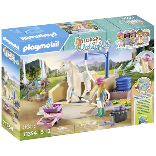 Playmobil® Horses of Waterfall Isabella & Lioness mit Waschplatz 71354