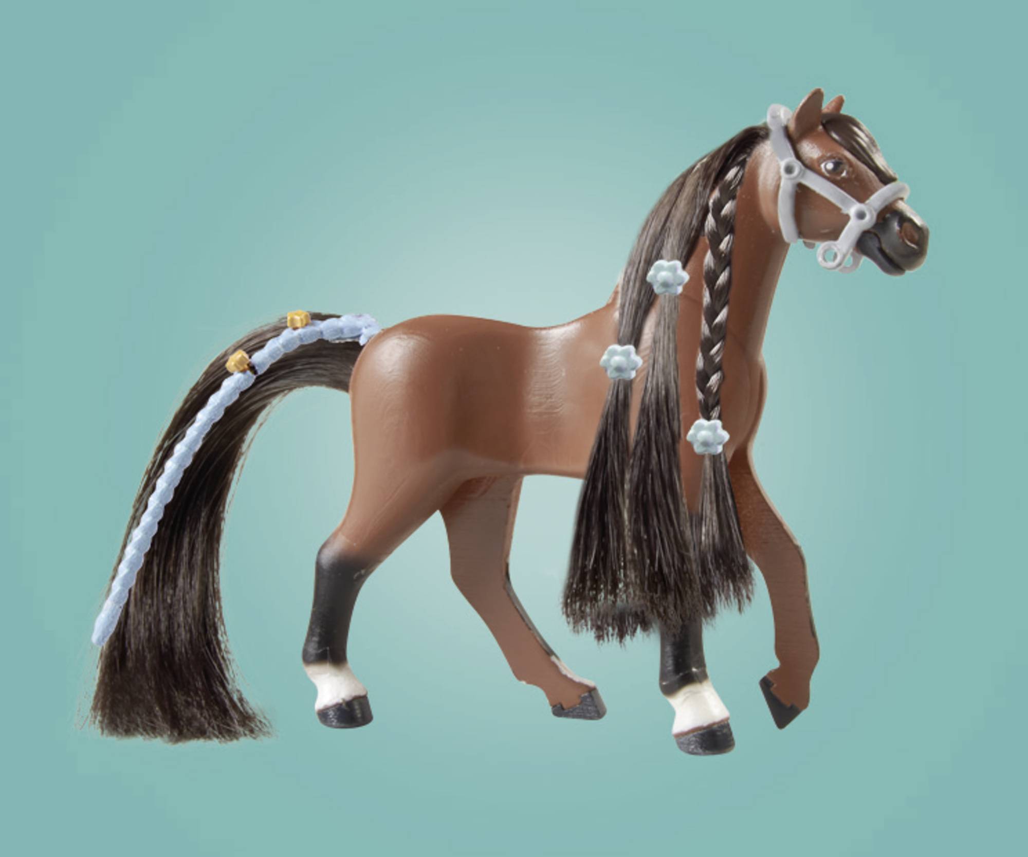 Playmobil® Horses of Waterfall Zoe & Blaze mit Turnierparcours 71355
