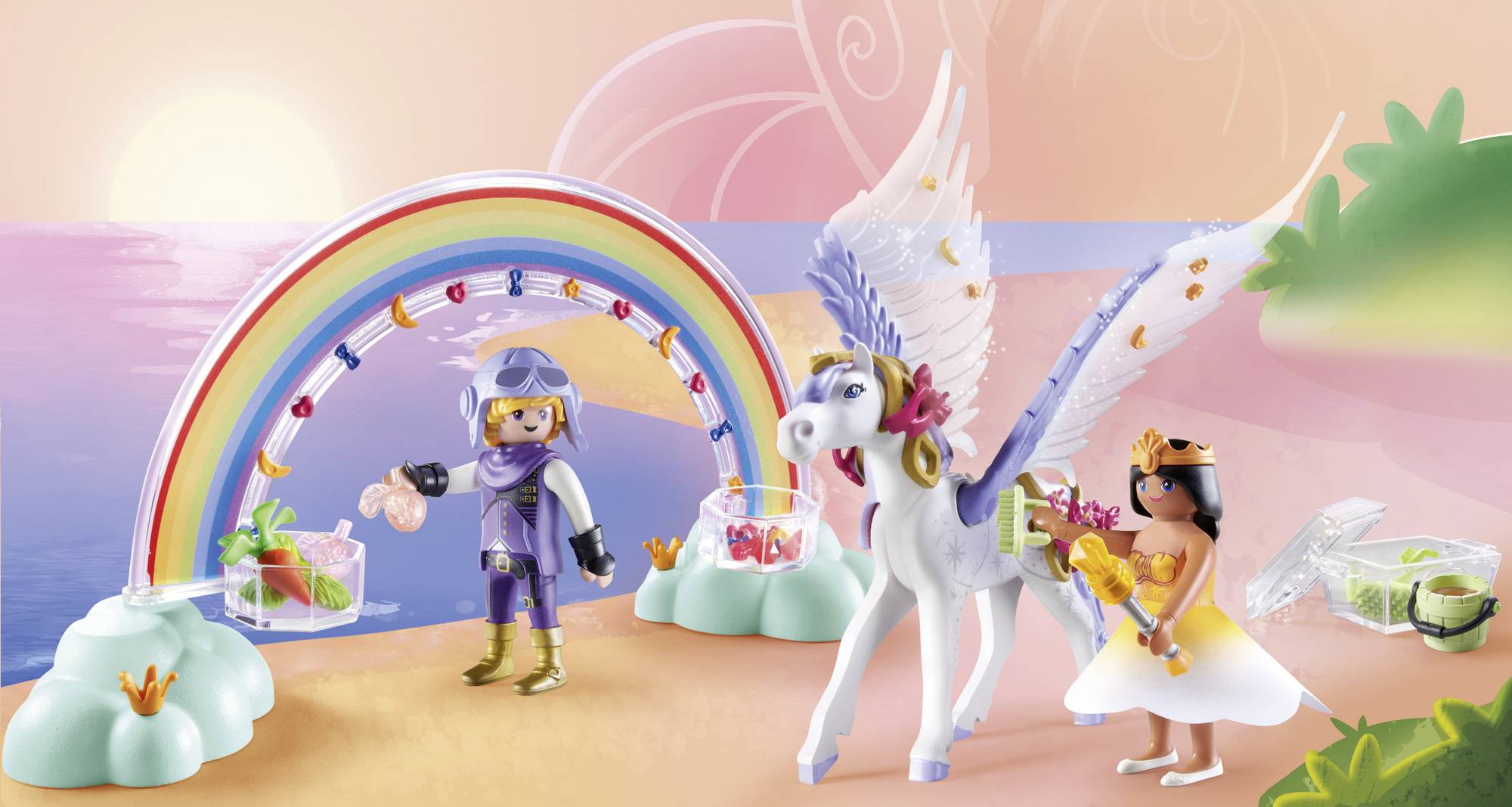 Playmobil® Princess Magic Himmlischer Pegasus mit Regenbogen 71361