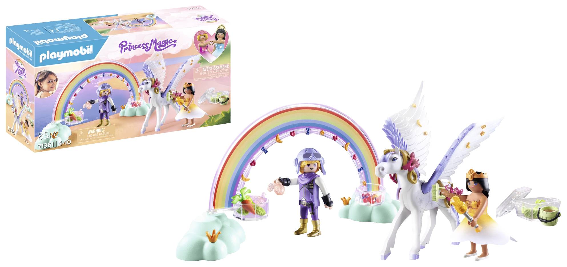 Playmobil® Princess Magic Himmlischer Pegasus mit Regenbogen 71361