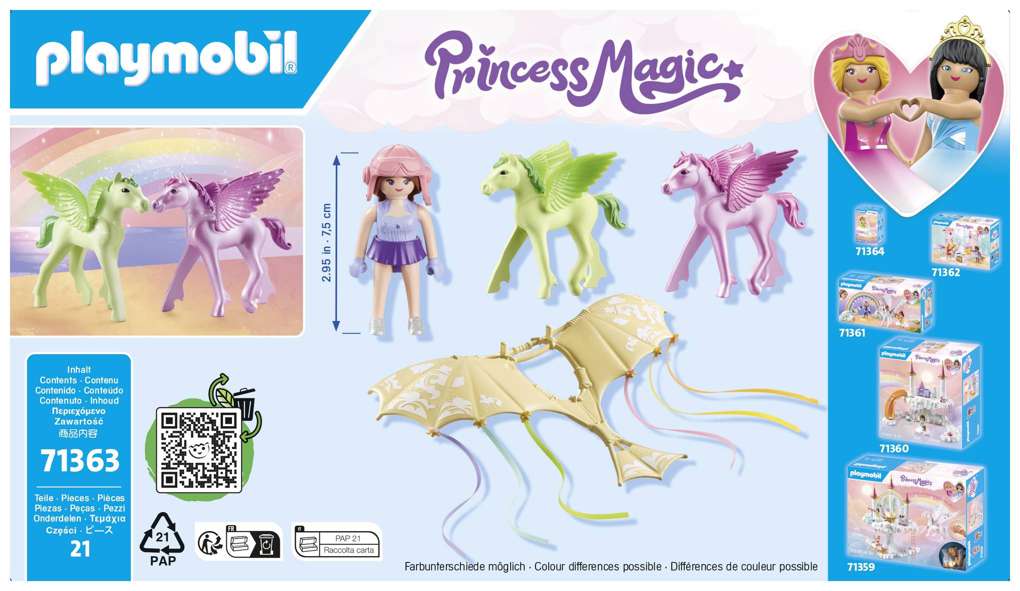 Playmobil® Princess Magic Himmlischer Ausflug mit Pegasusfohlen 71363