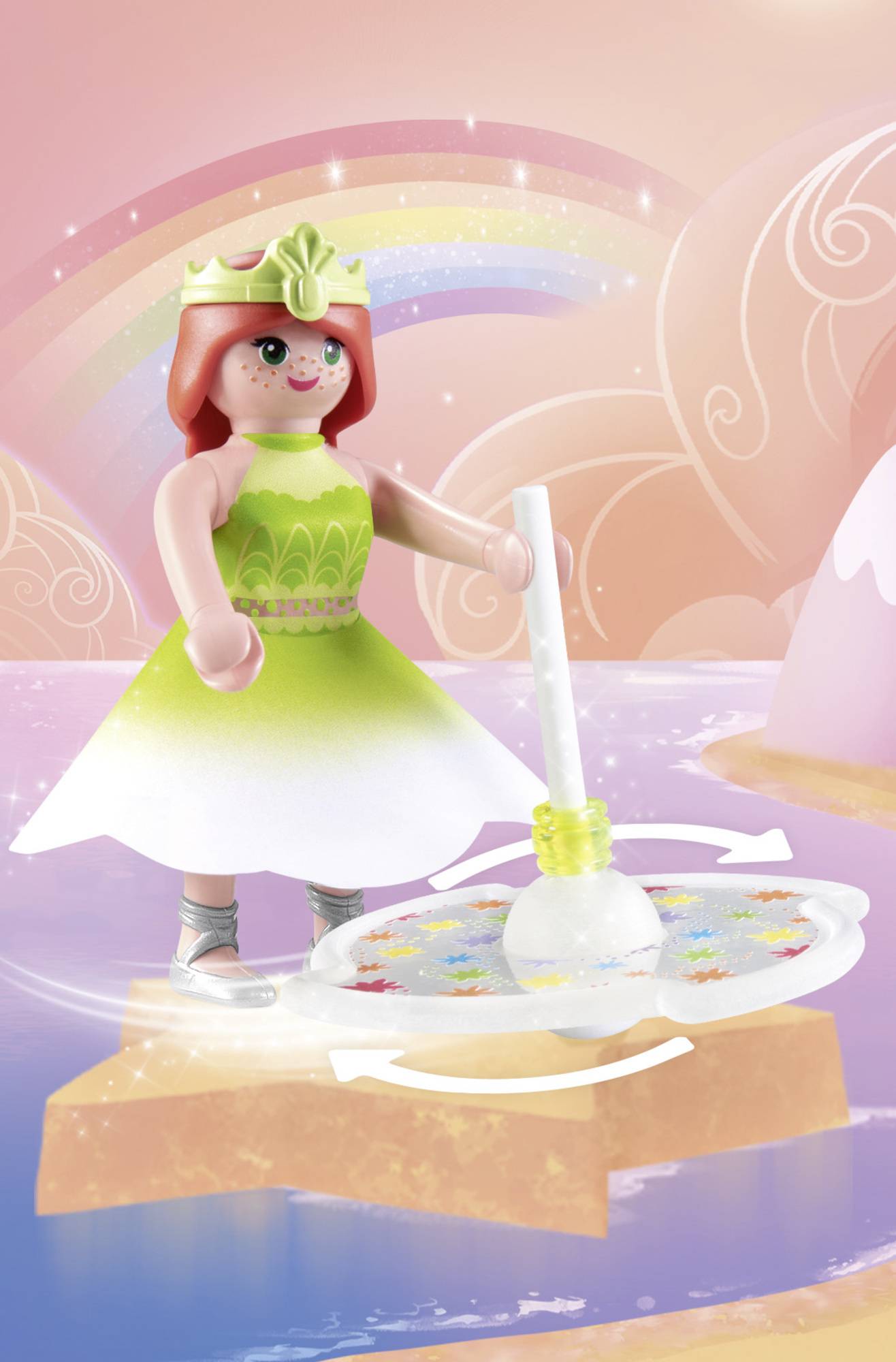 Playmobil® Princess Magic Himmlischer Regenbogenkreisel mit Prinzessin 71364