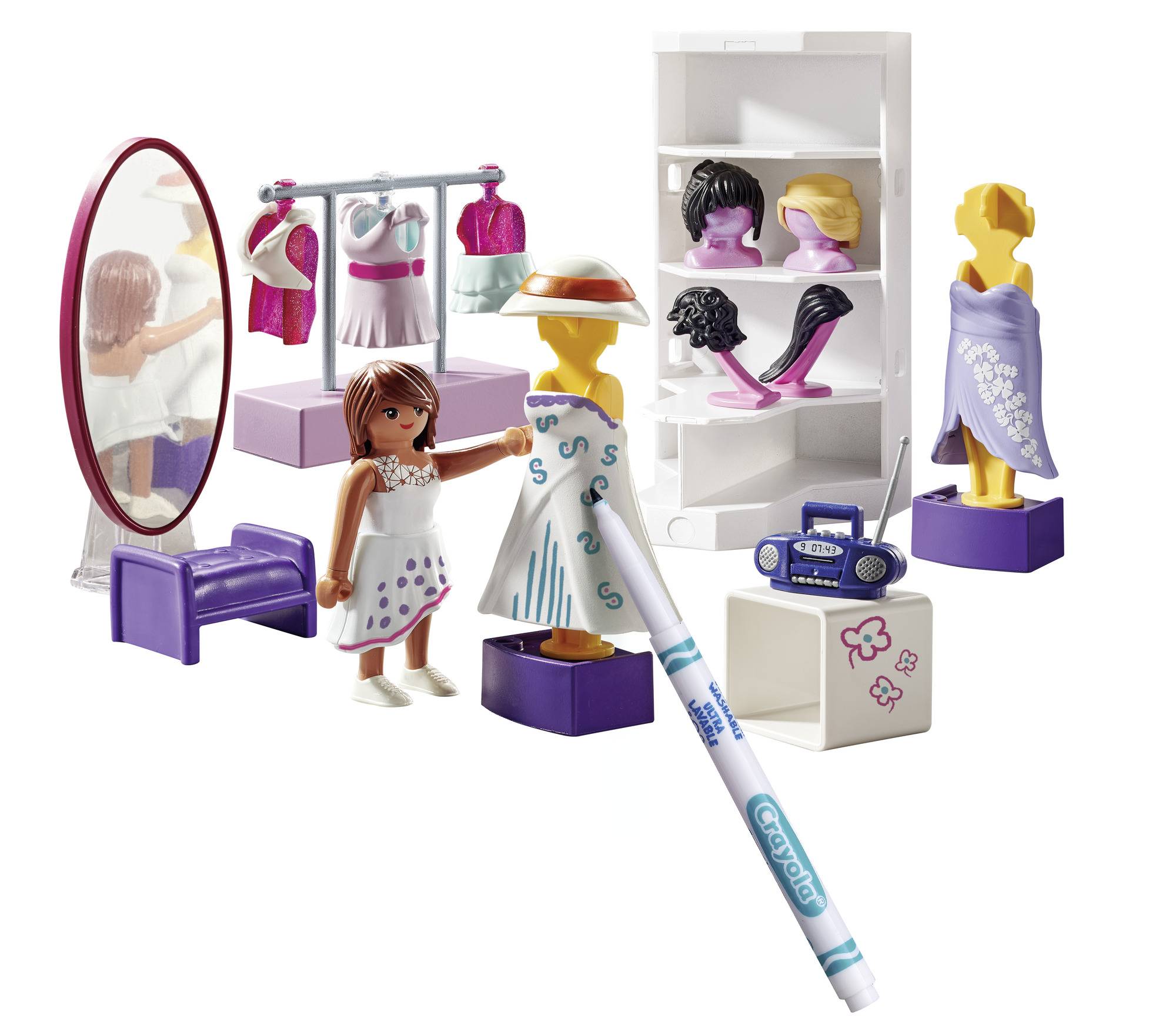 Playmobil® Color Fashion Design Set 71373