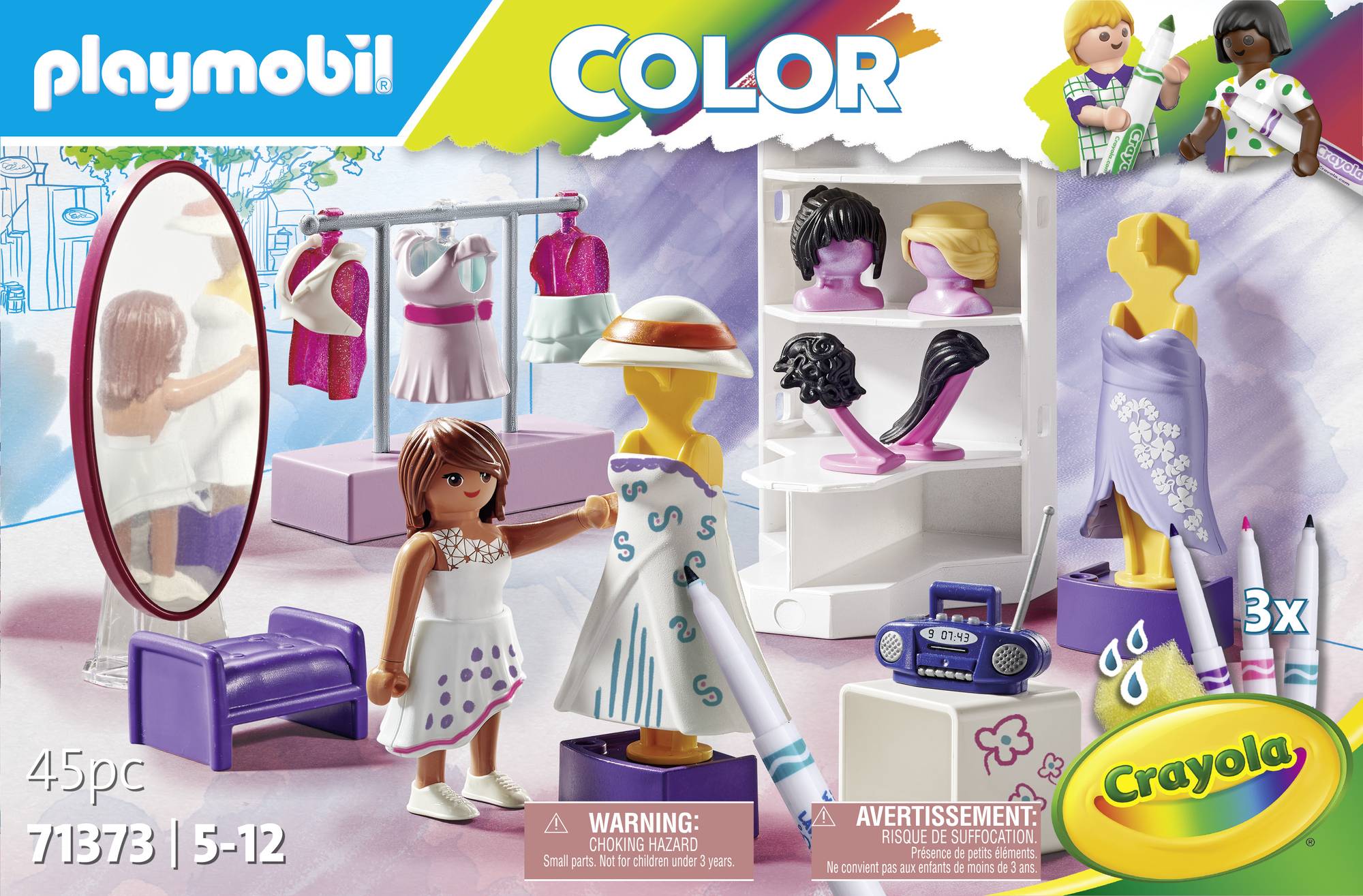 Playmobil® Color Fashion Design Set 71373
