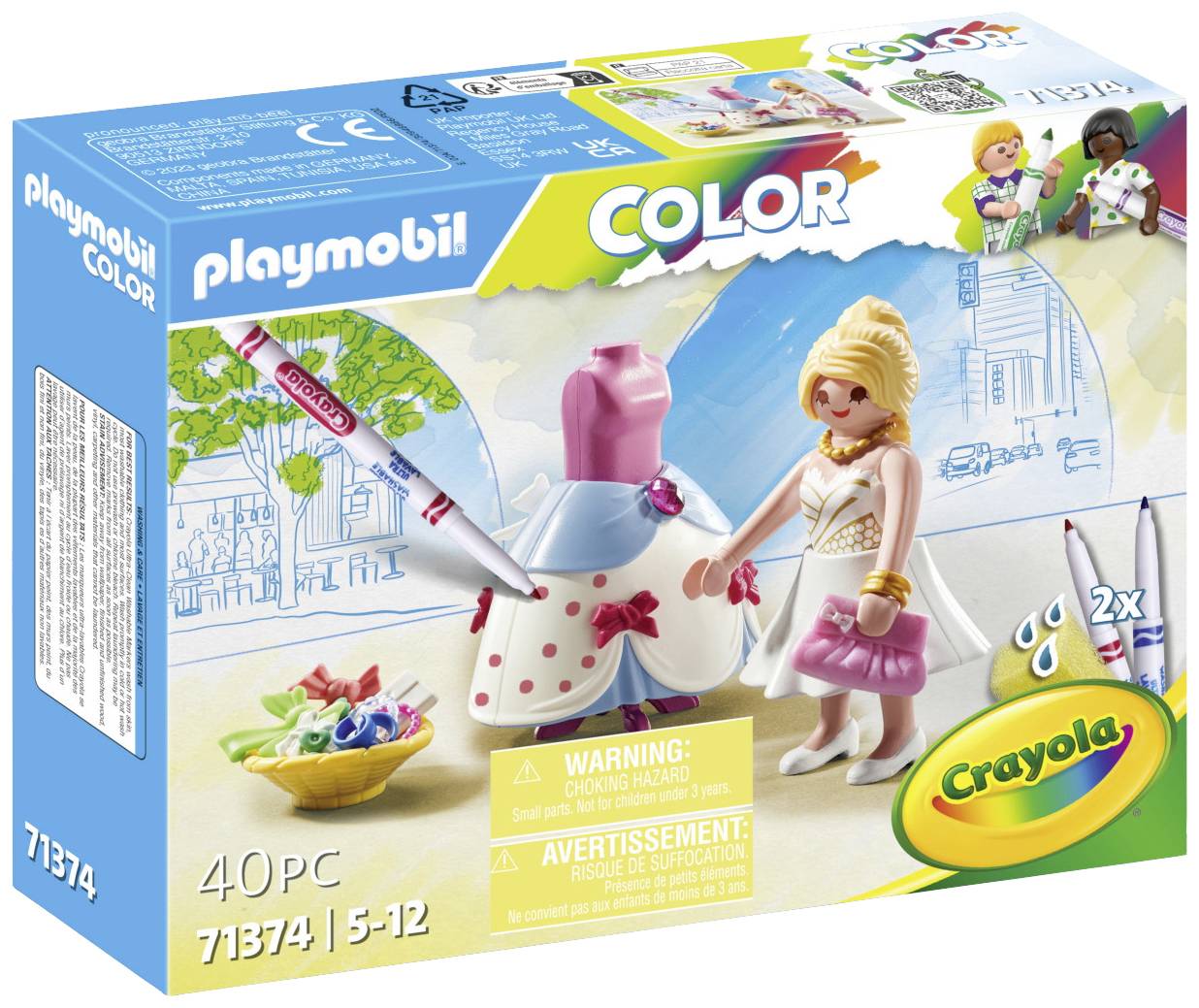 Playmobil® Color Fashion Kleid 71374