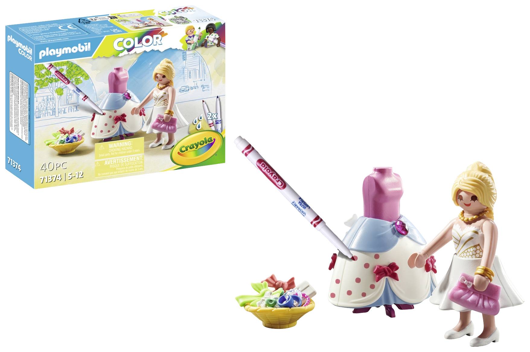 Playmobil® Color Fashion Kleid 71374